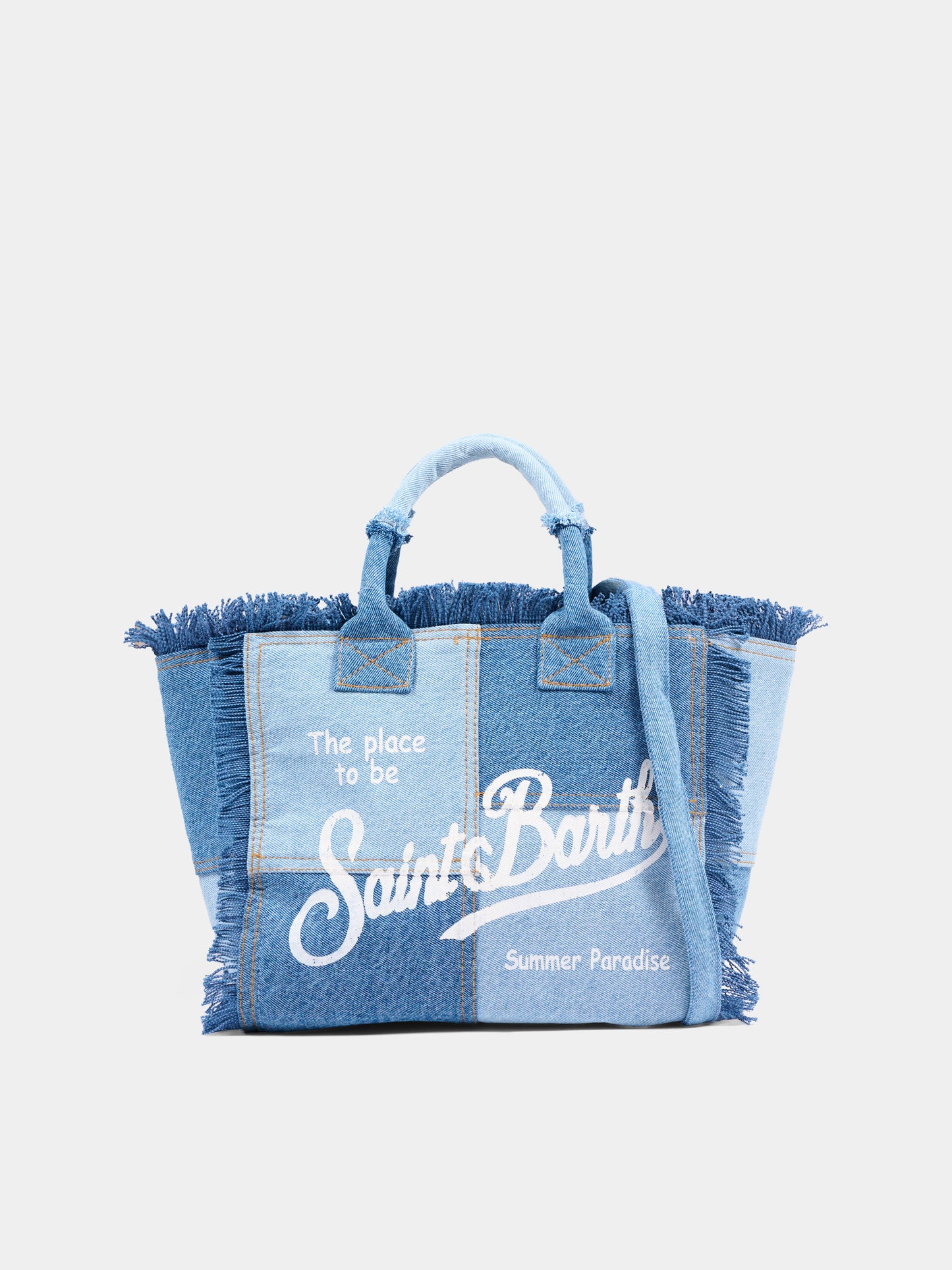 Borsa mare denim Colette per bambina,Mc2 Saint Barth,COL0001 00402L