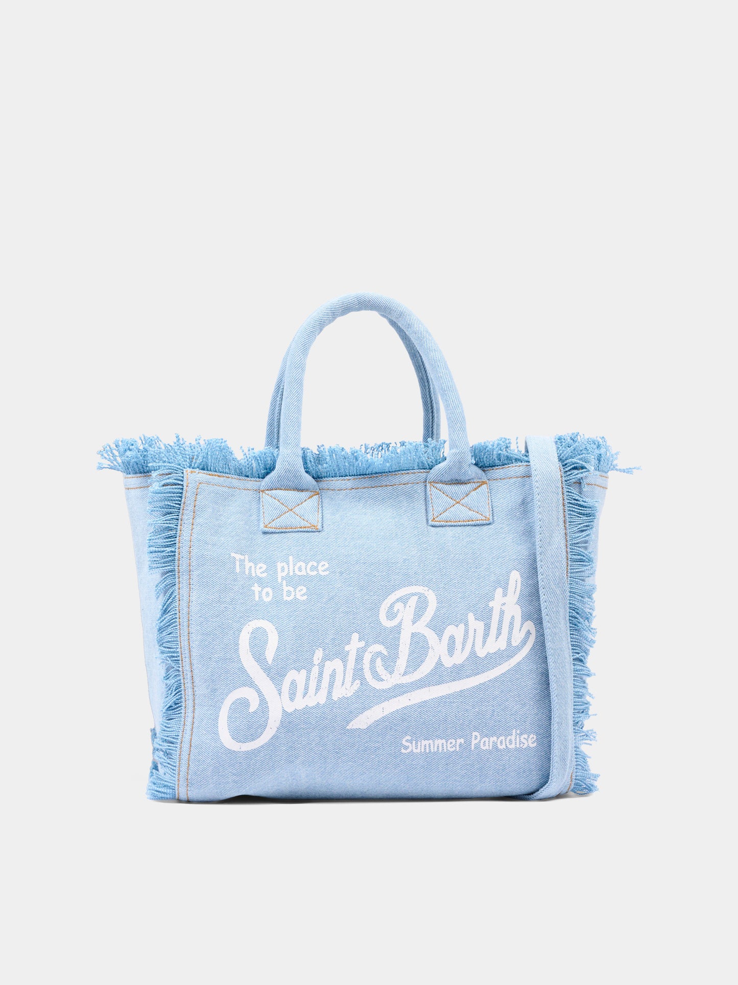 Borsa mare in denim Colette per bambina,Mc2 Saint Barth,COL0001 00426L