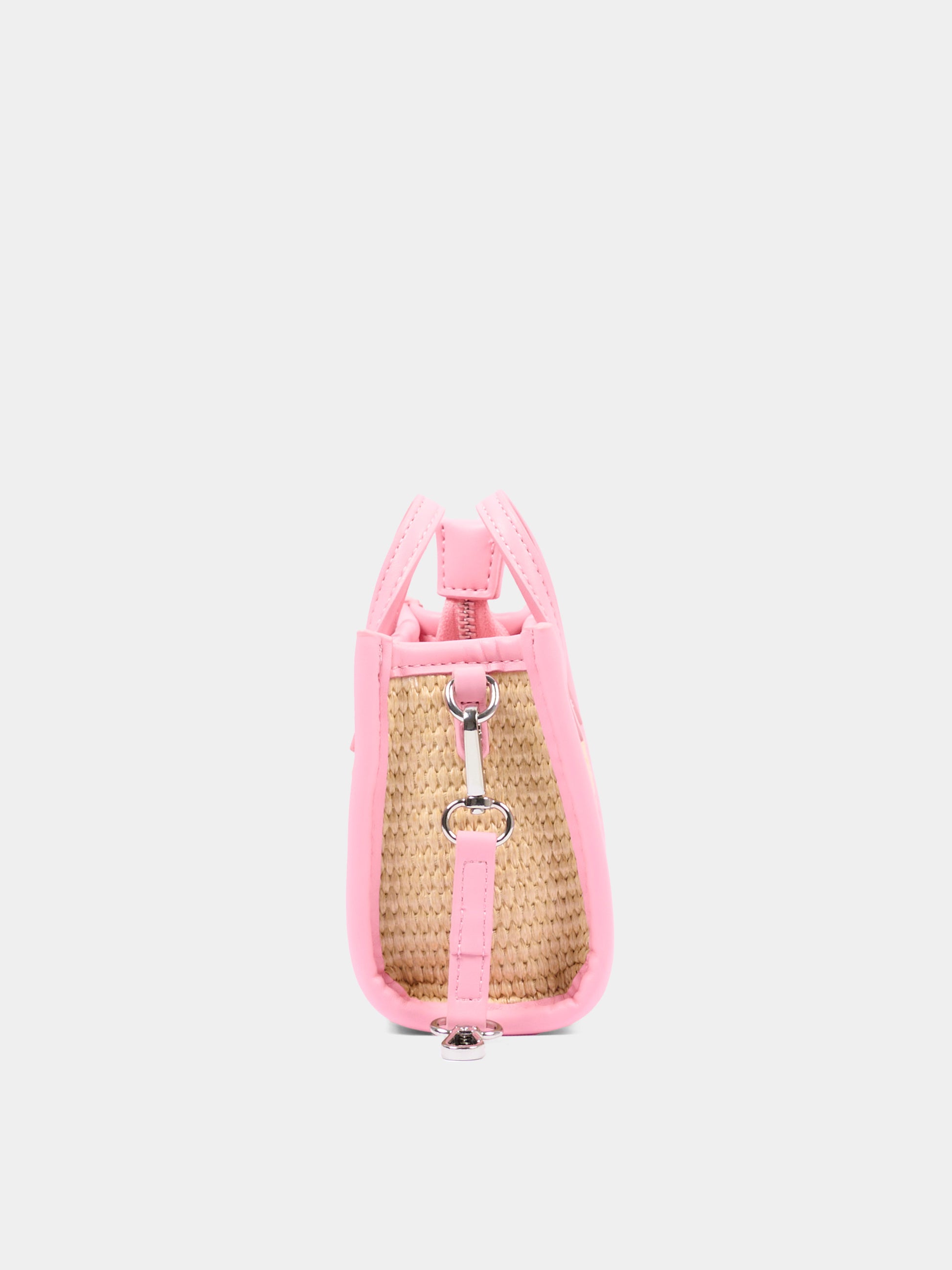 Borsa beige Vivian Micro Straw per bambina,Mc2 Saint Barth,VIMS001 00415L