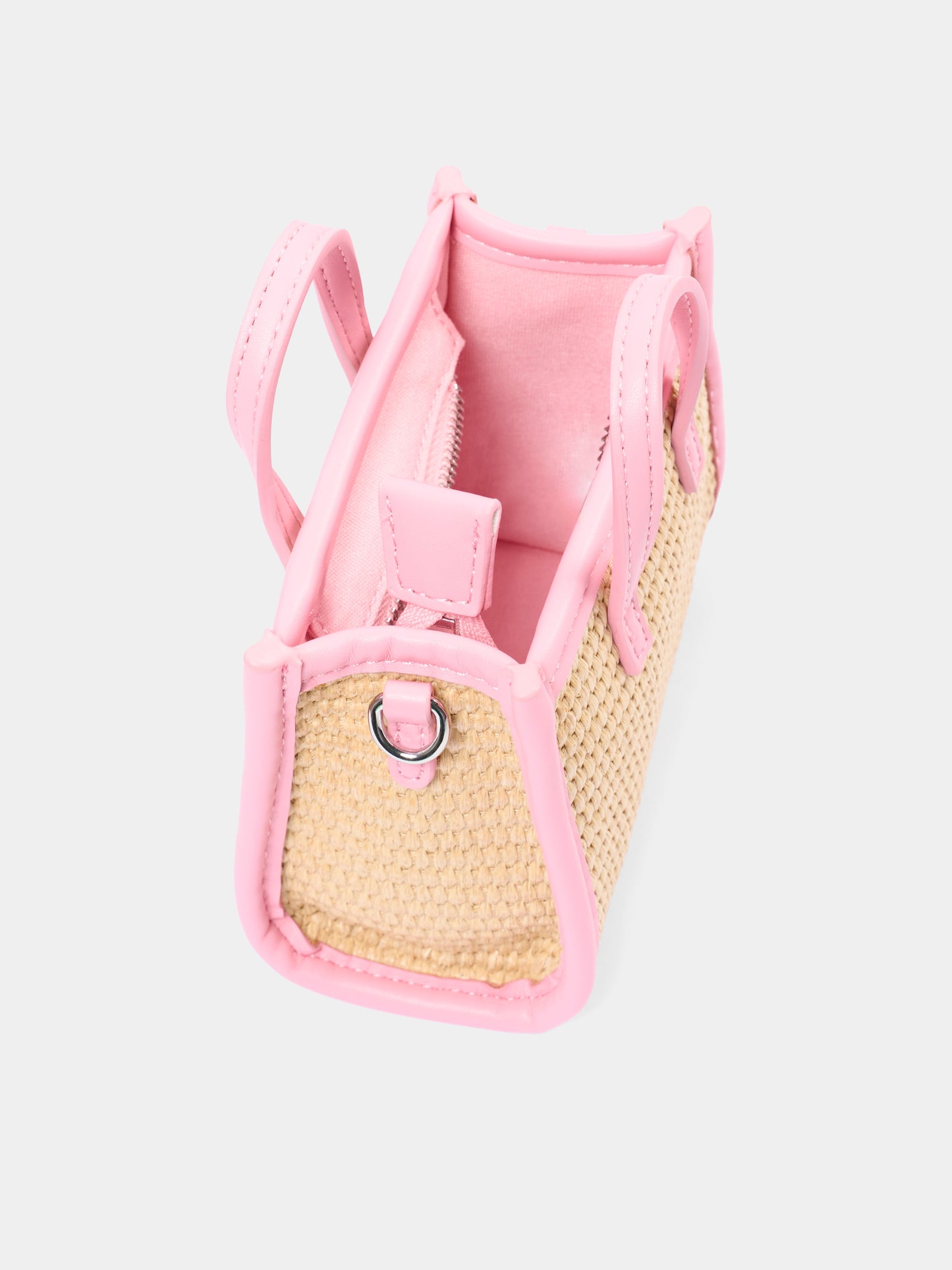 Borsa beige Vivian Micro Straw per bambina,Mc2 Saint Barth,VIMS001 00415L