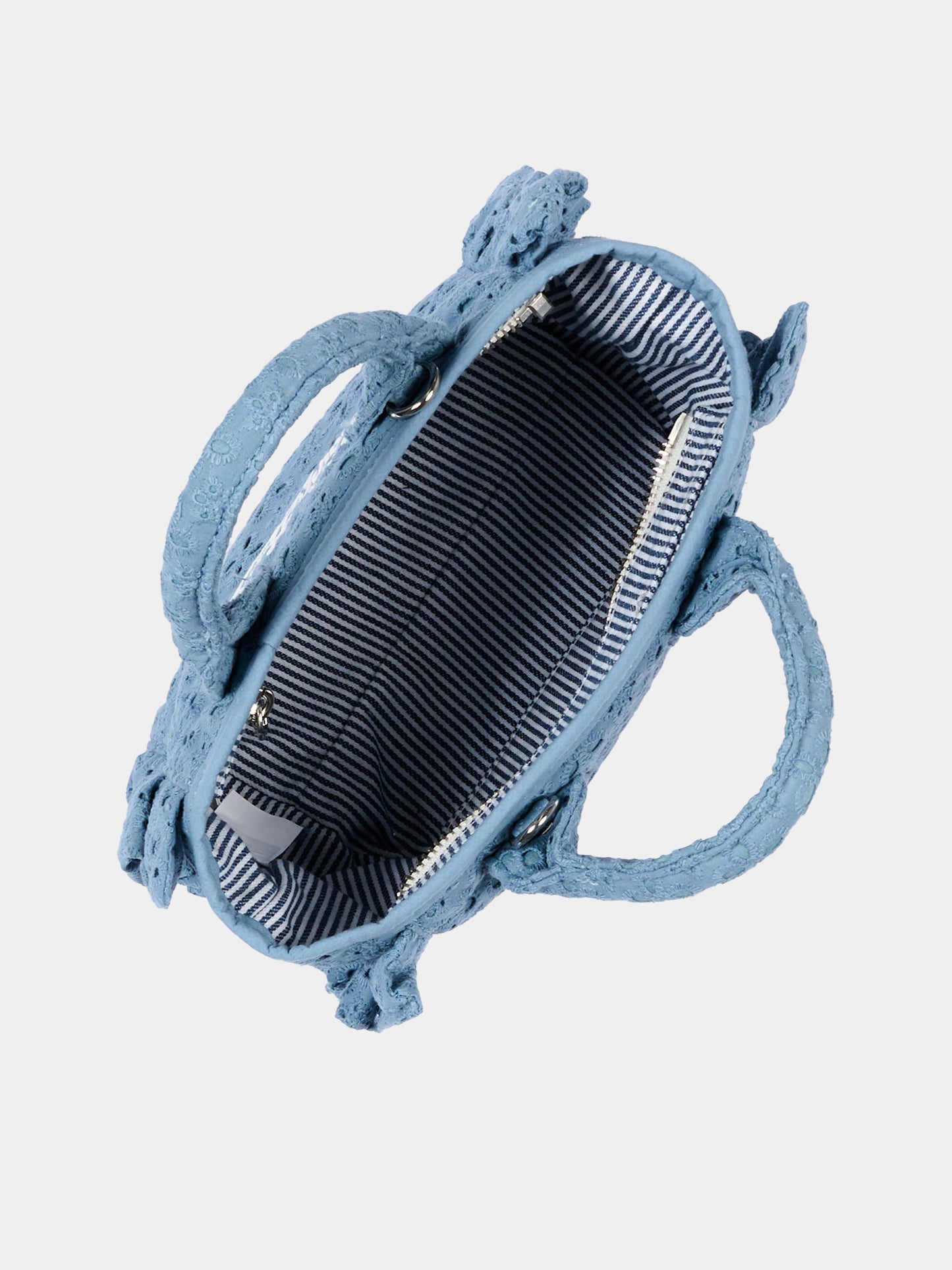 Borsa blu Vanity Mini Volant per bambina,Mc2 Saint Barth,VAMI018 00549L