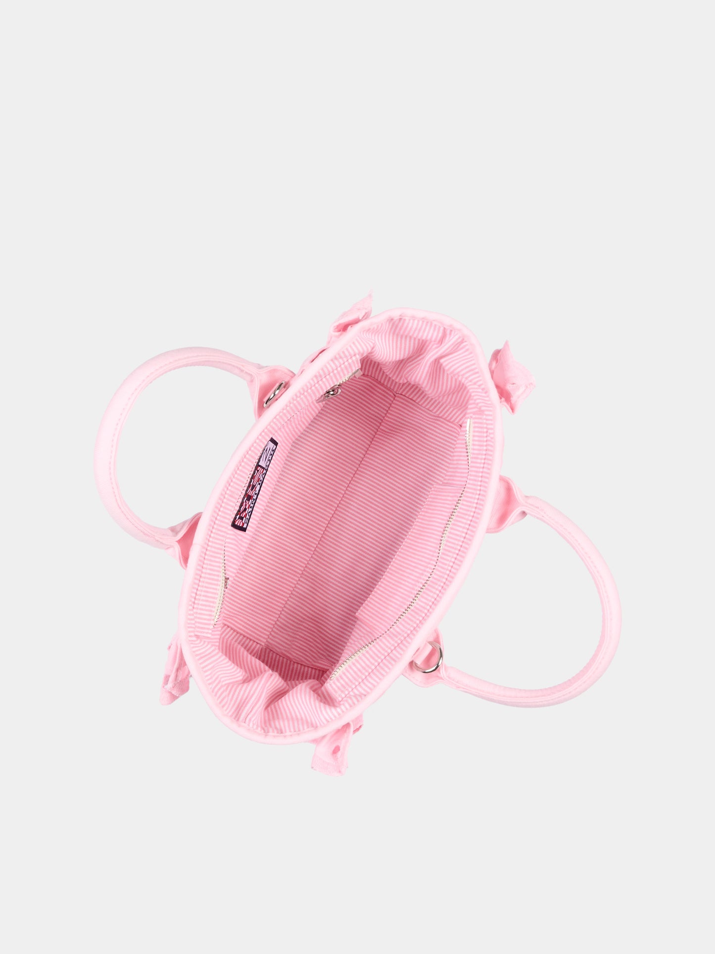 Borsa mare rosa Colette Volant per bambina traforata,Mc2 Saint Barth,COL0027 00411L