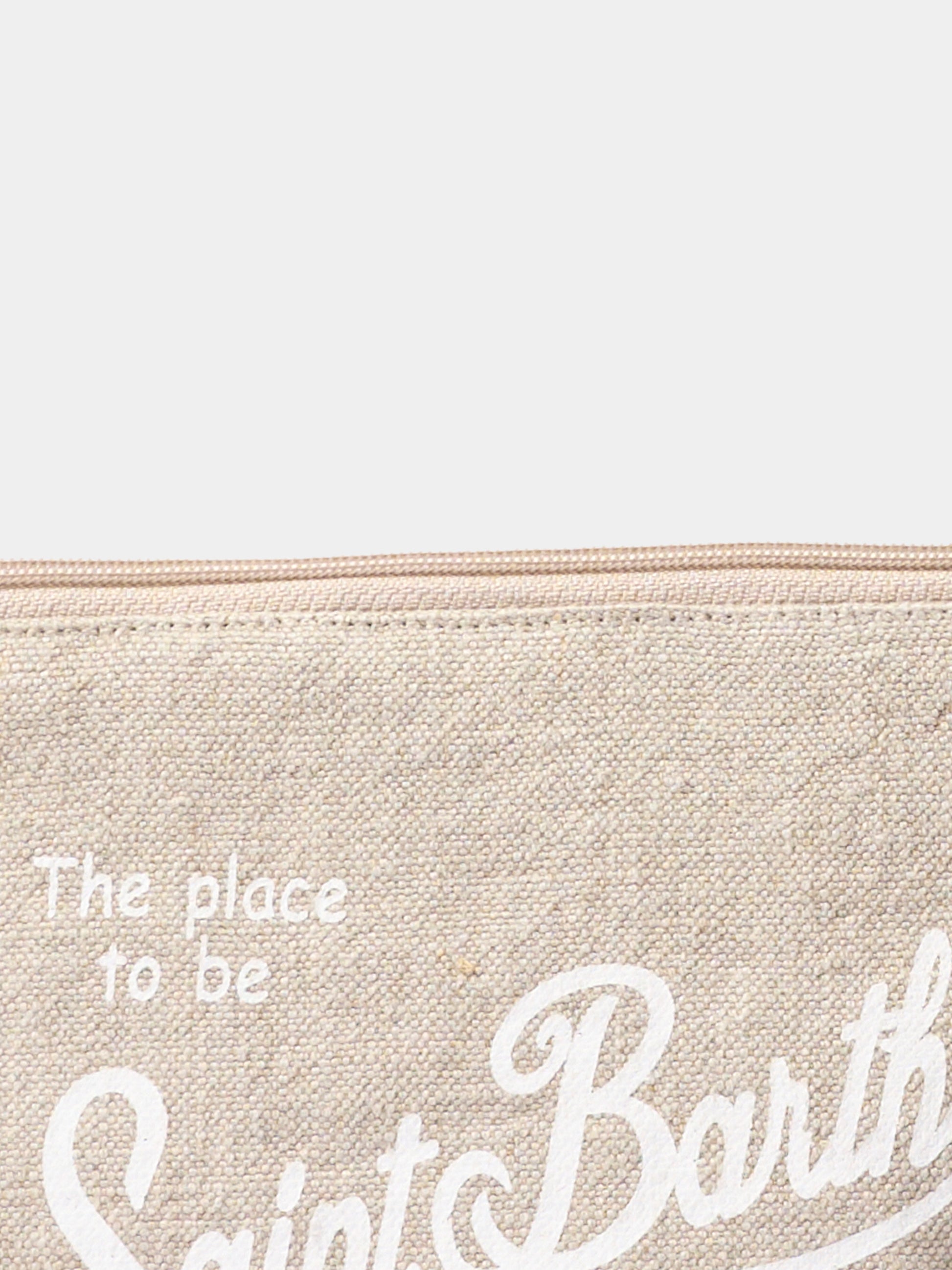 Pochette beige Aline Linen per bambina,Mc2 Saint Barth,ALI0004 01139L