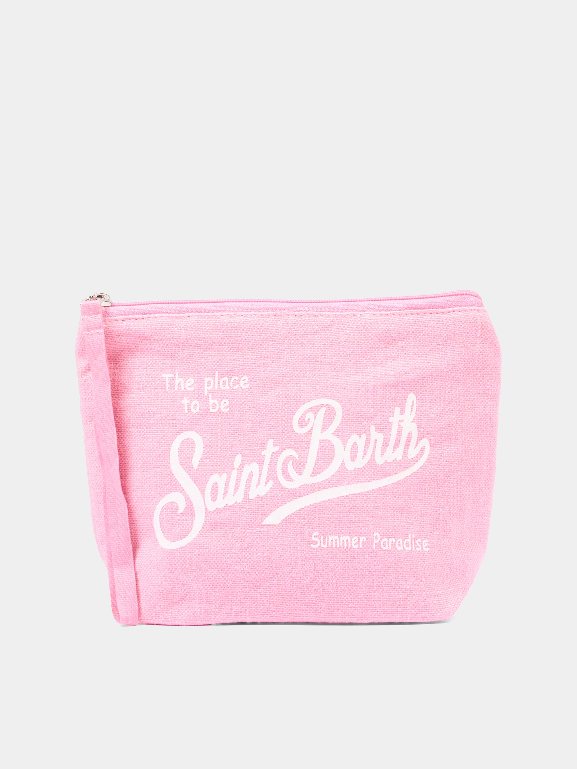 Pochette rosa Aline Linen per bambina,Mc2 Saint Barth,ALI0004 00142L
