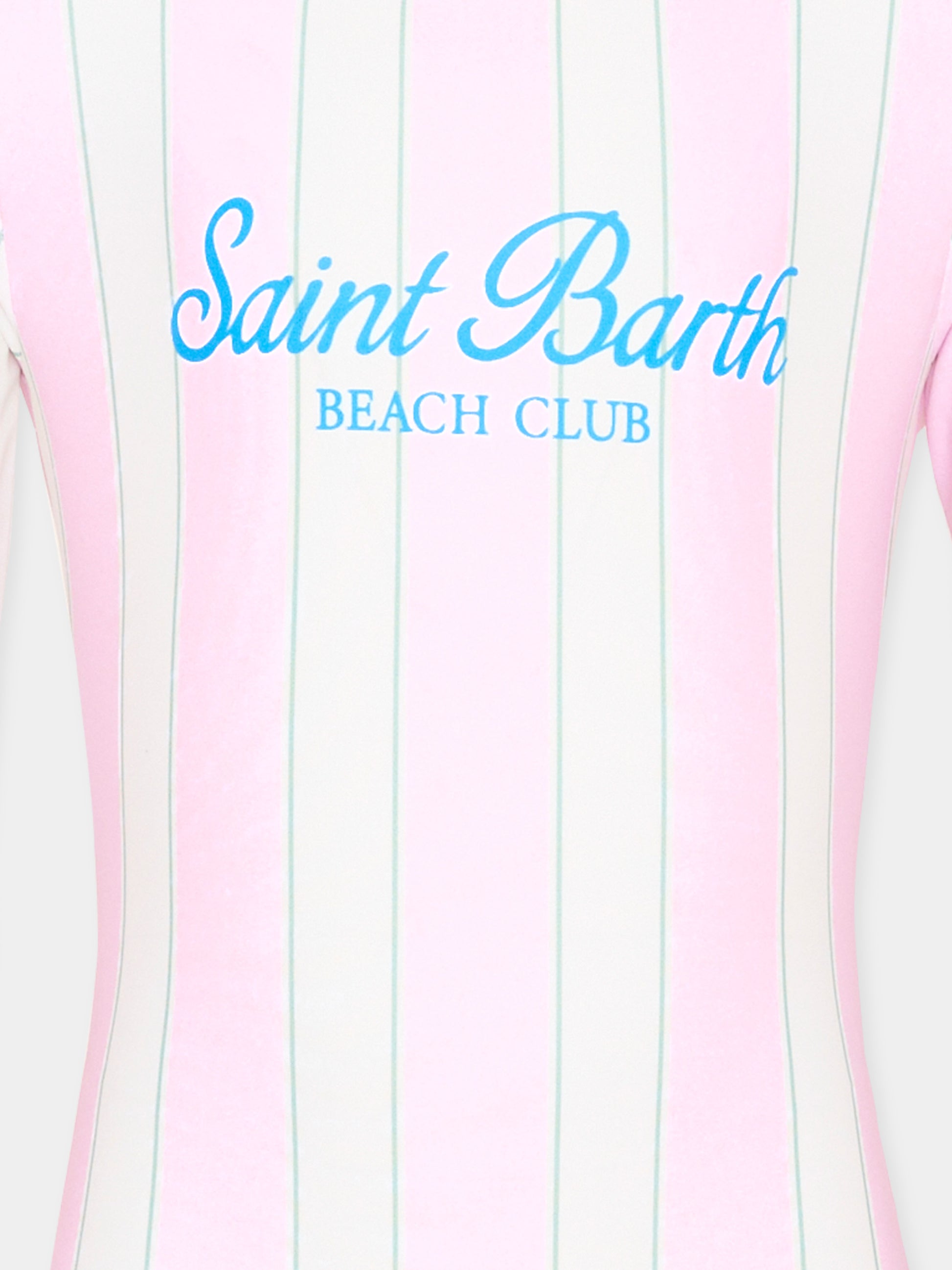 Costume rosa Cressy per bambina righe,Mc2 Saint Barth,CRES0001 01129L