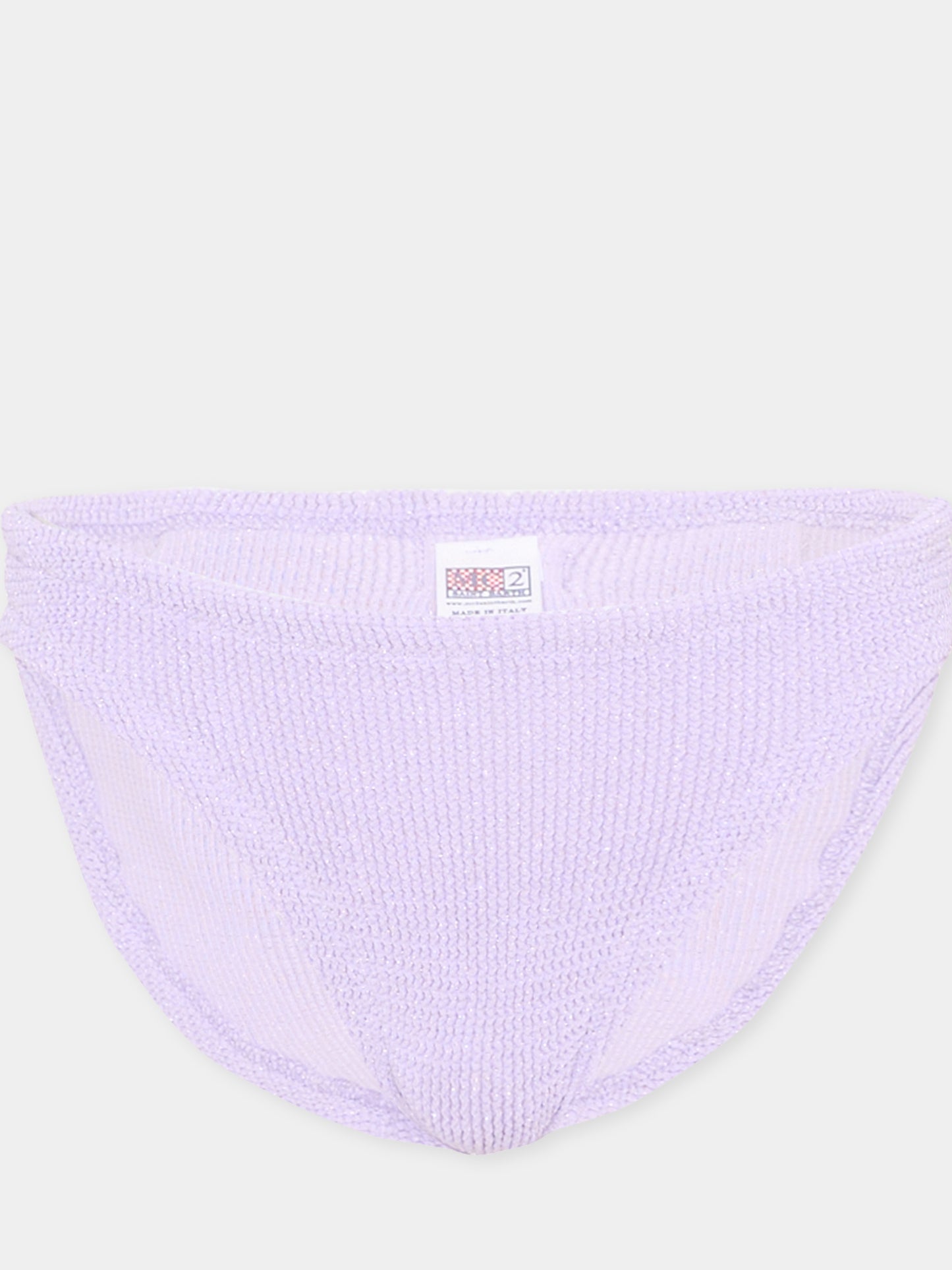 Slip lilla  Madame W  per bambina,Mc2 Saint Barth,MAD0002 02955L