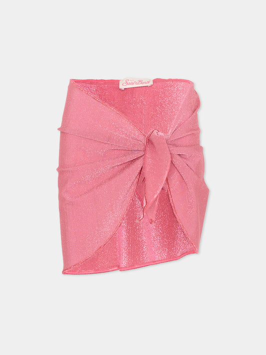 Copricostume rosa  Sery Jr  per bambina,Mc2 Saint Barth,SER0003 00064L
