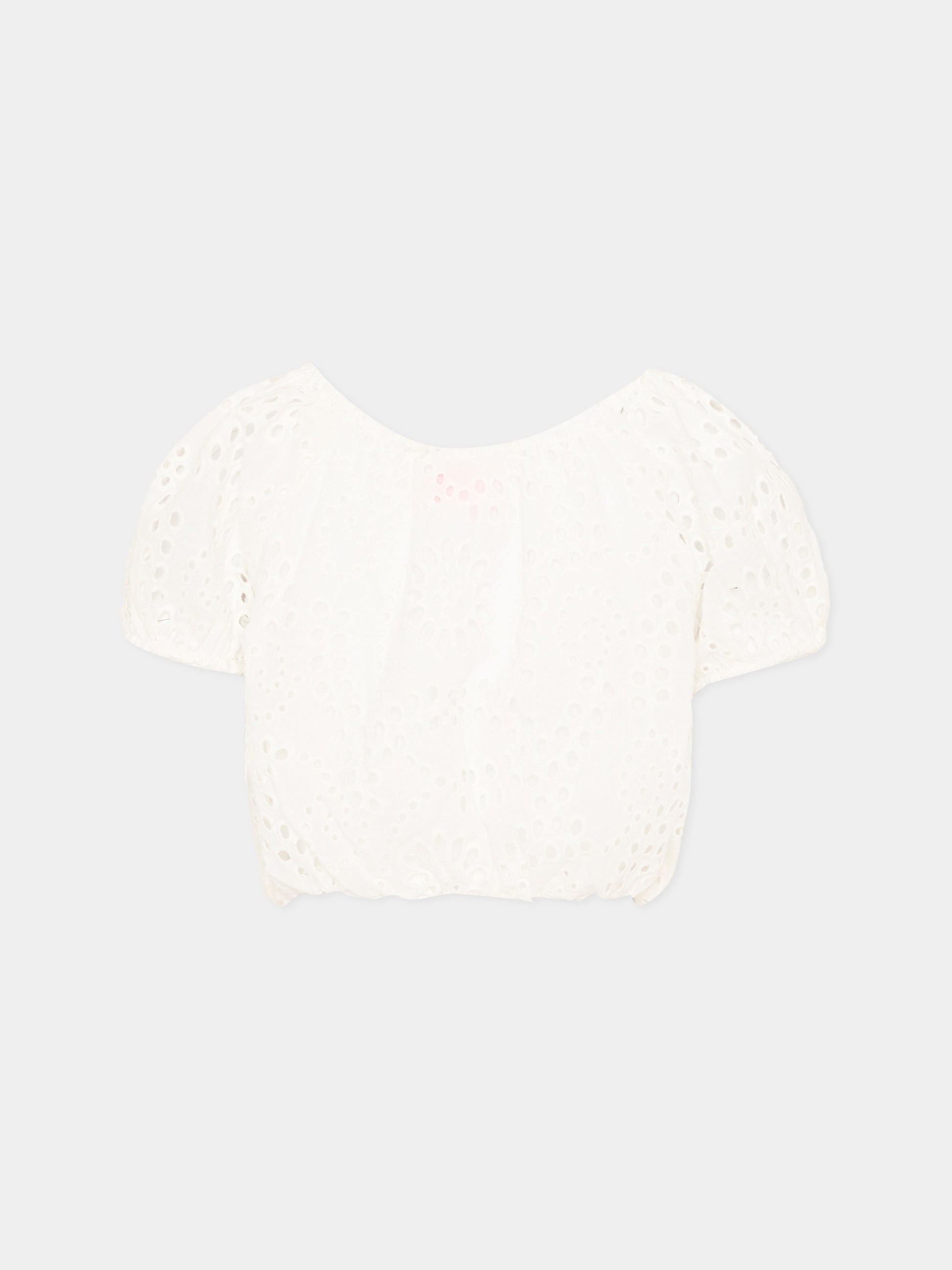 Top bianco Giada Jr per bambina,Mc2 Saint Barth,GIA0001 01444L