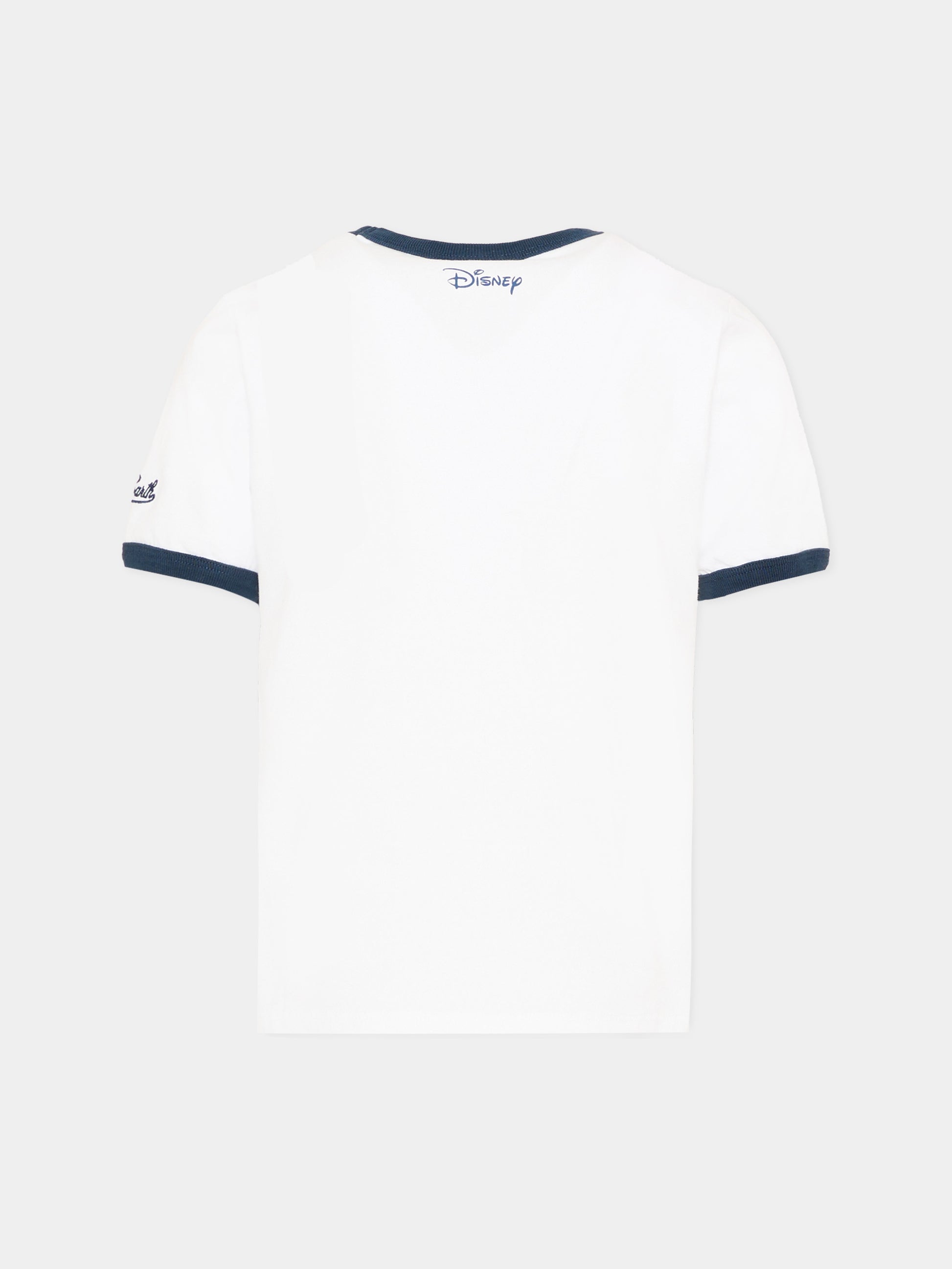 T-shirt bianca Dean Jr per bambino con Mickey Mouse,Mc2 Saint Barth,DENA001 01064L