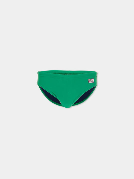 Slip mare verde Billy per bambino,Mc2 Saint Barth,BIL0001 00732L