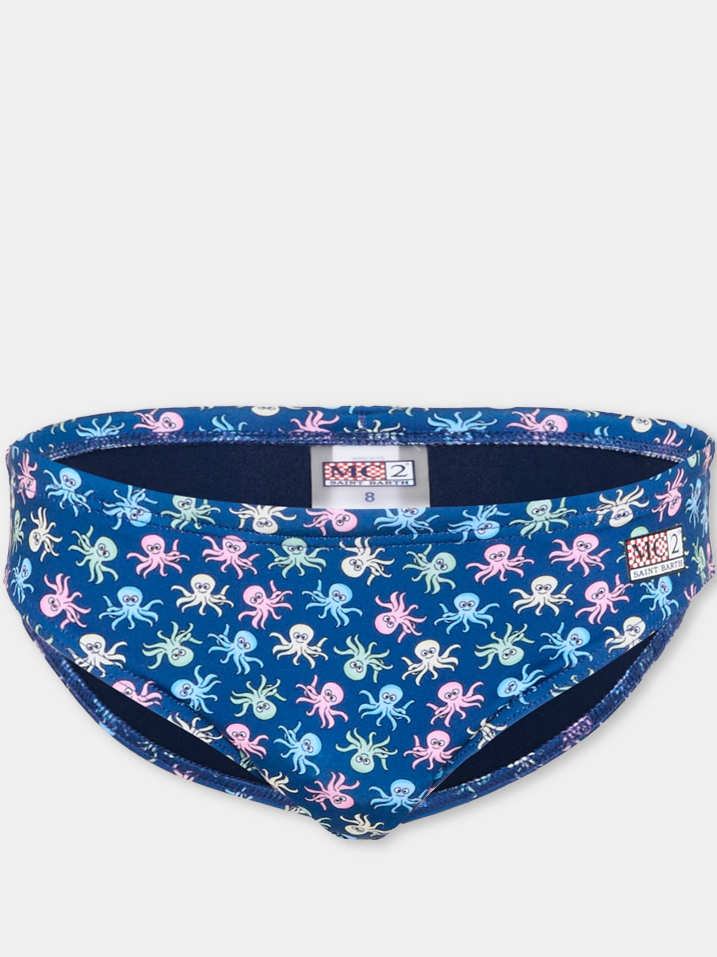 Slip mare blu Billy per bambino con polpi,Mc2 Saint Barth,BIL0001 00117L