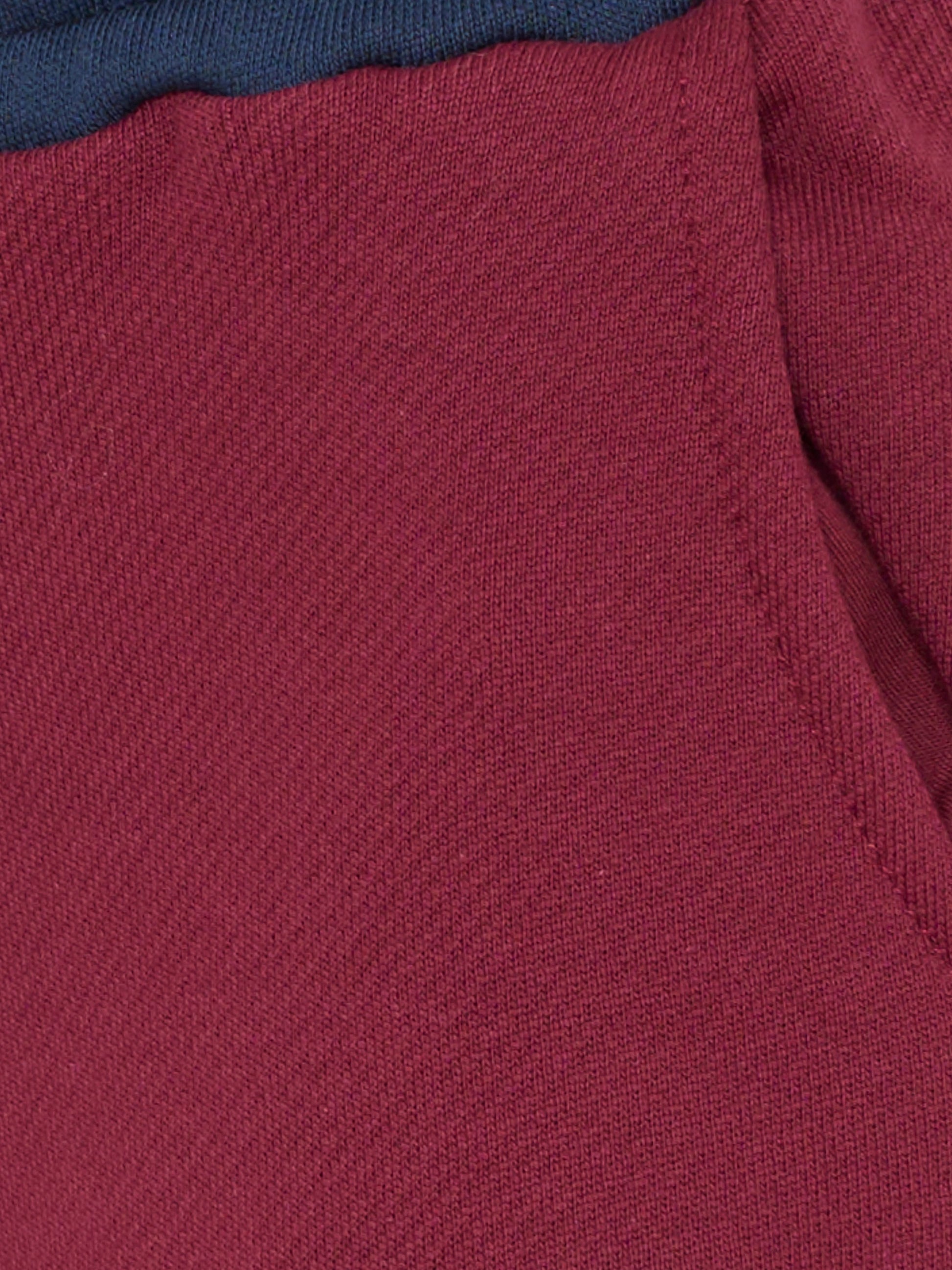 Pantaloni bordeaux per bambina con logo,Msgm Kids,F5MSJGFP128 MS034