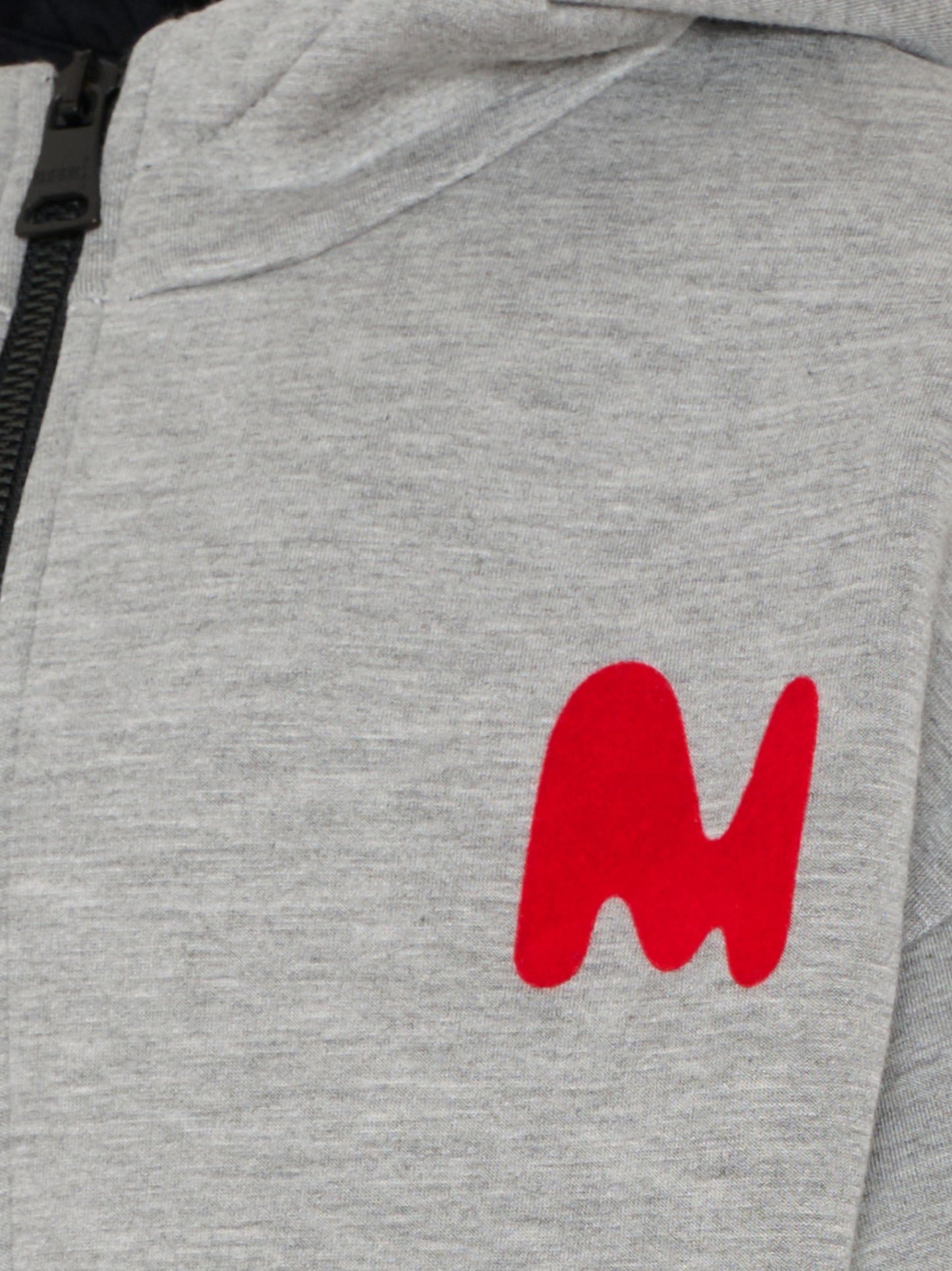 Felpa grigia per bambina con logo,Msgm Kids,F5MSJGZH194 107