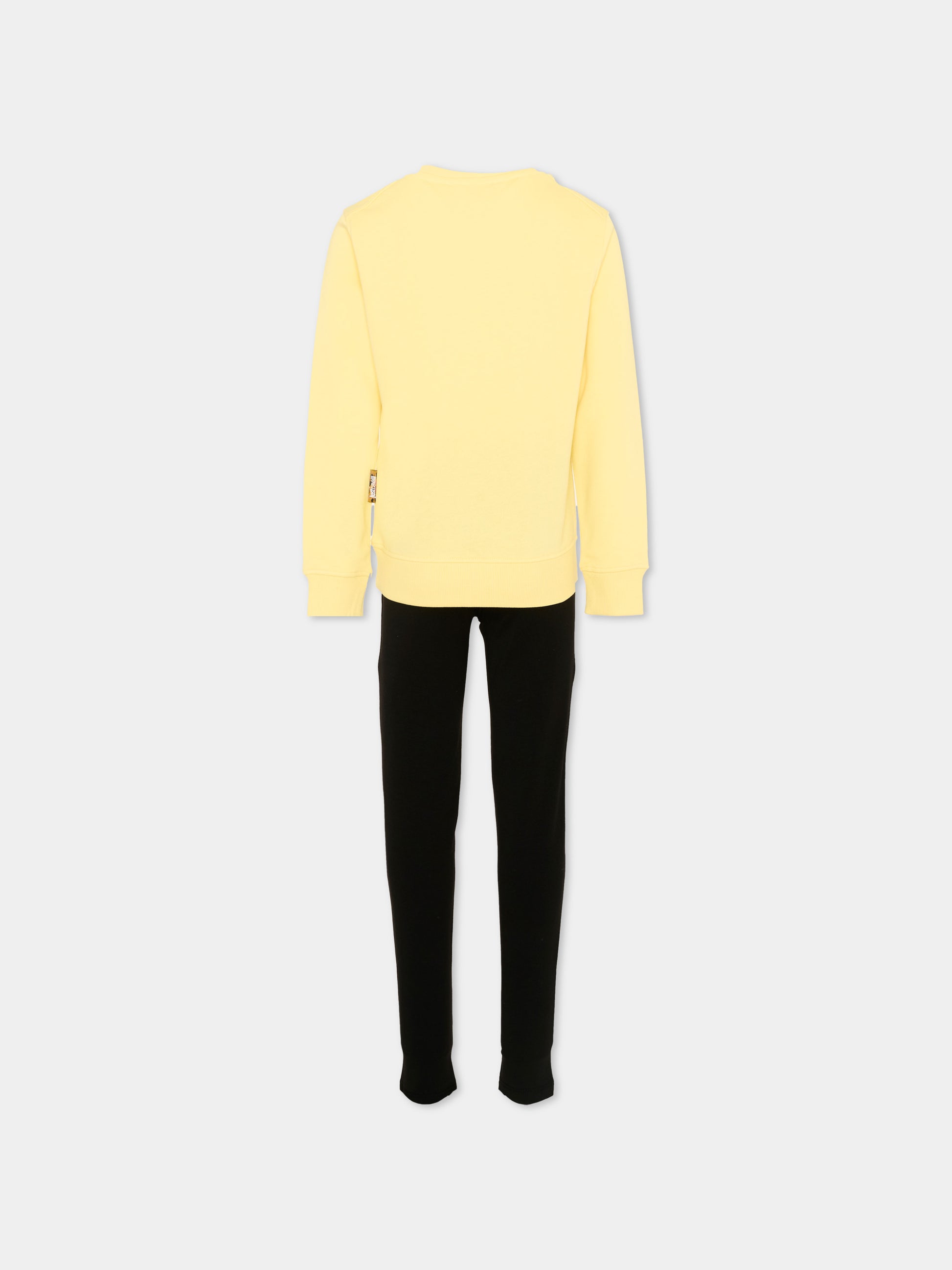 Completo sportivo multicolor per bambina con logo,Just Cavalli Kids,JGP26011CF POPCORN