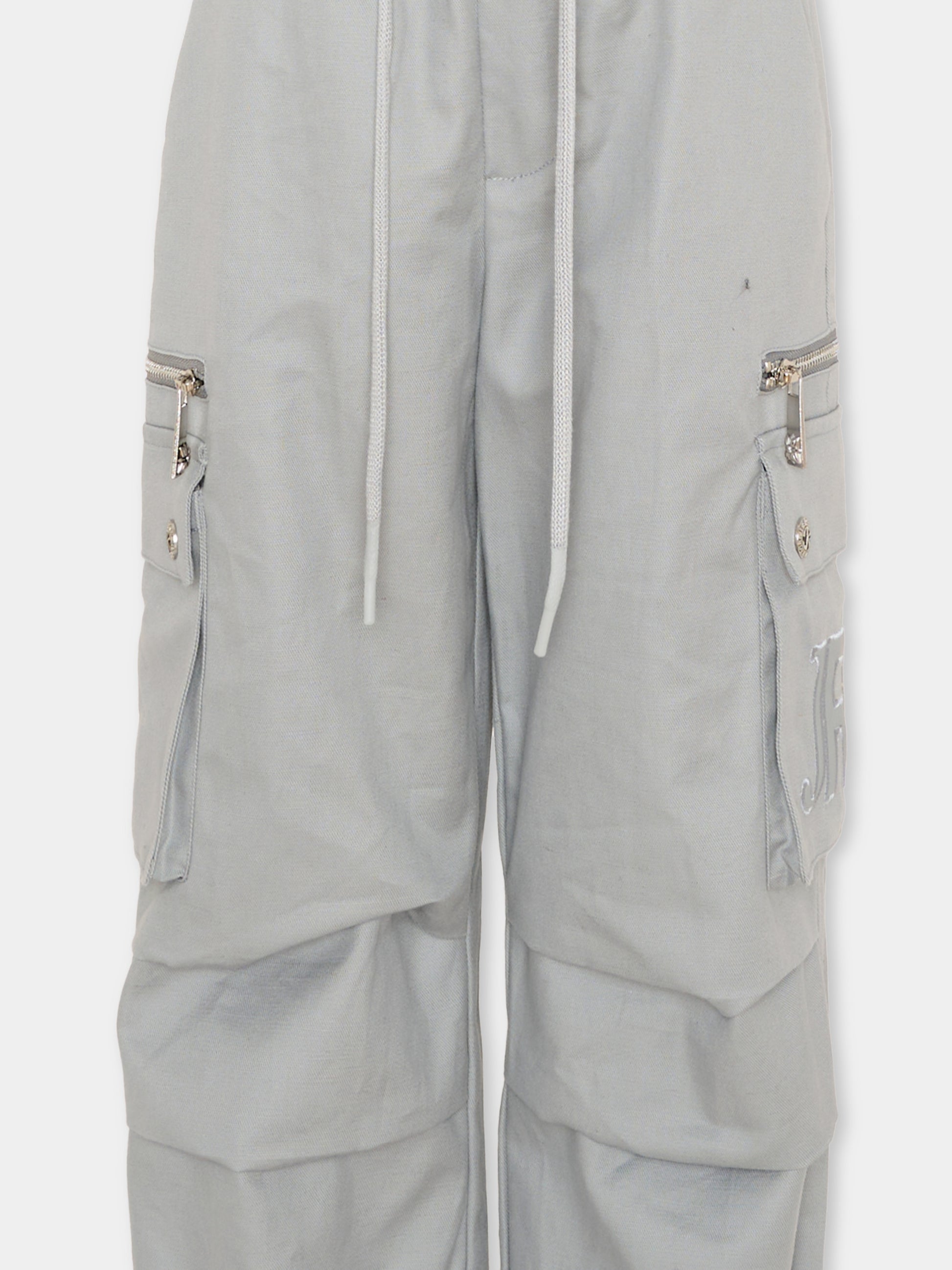 Pantalone grigio per bambino cargo,Richmond,RBP26049PA GREY ULTIMATE