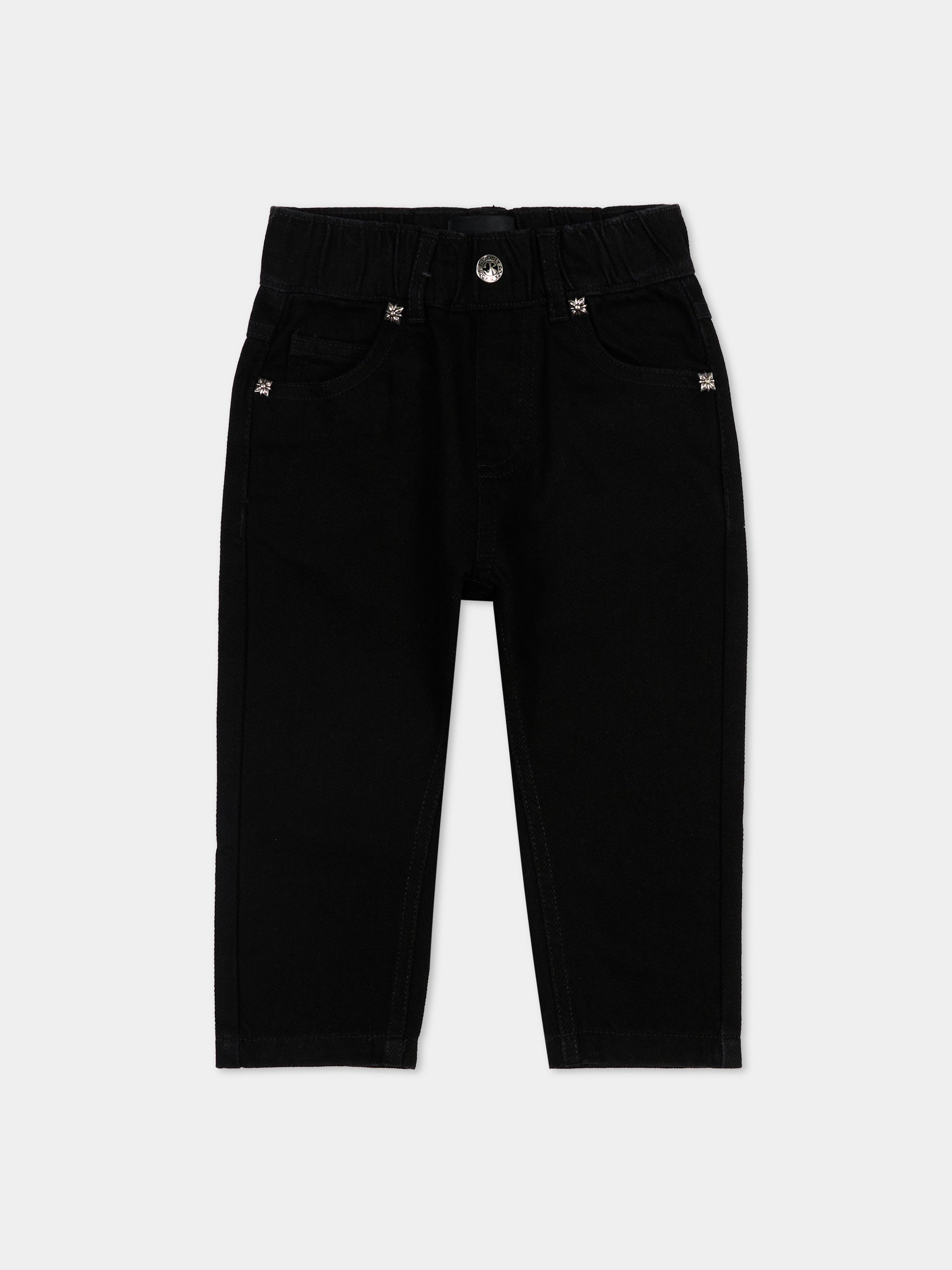 Jeans nero per neonato,Richmond,RIP26074JE BLACK
