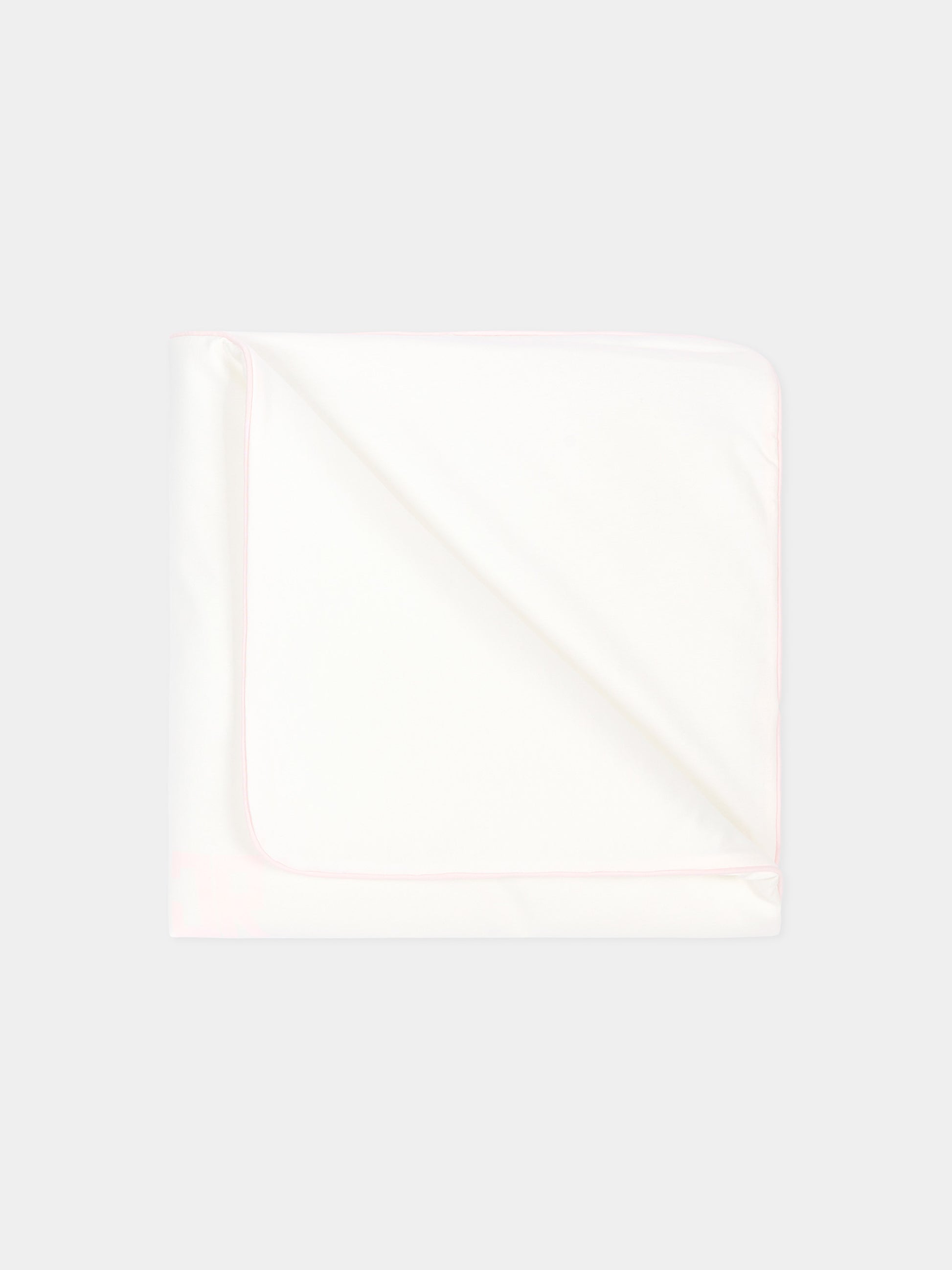 Coperta avorio per neonata con logo,Richmond,RLP26003CE PINK