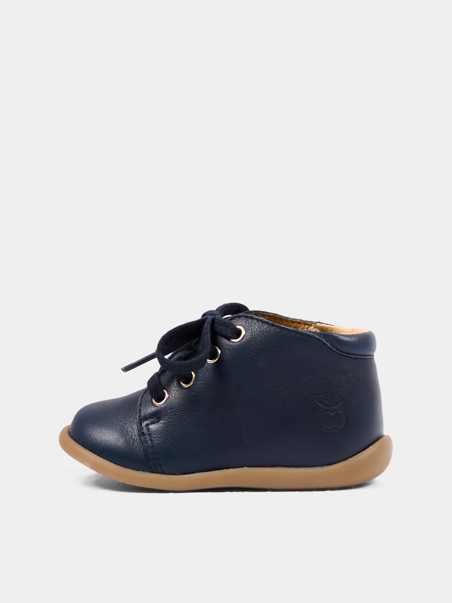 Stringata blu Stand Up Bottine per bambino,Pom D'api,U 1 AA NA04 04 MARINE