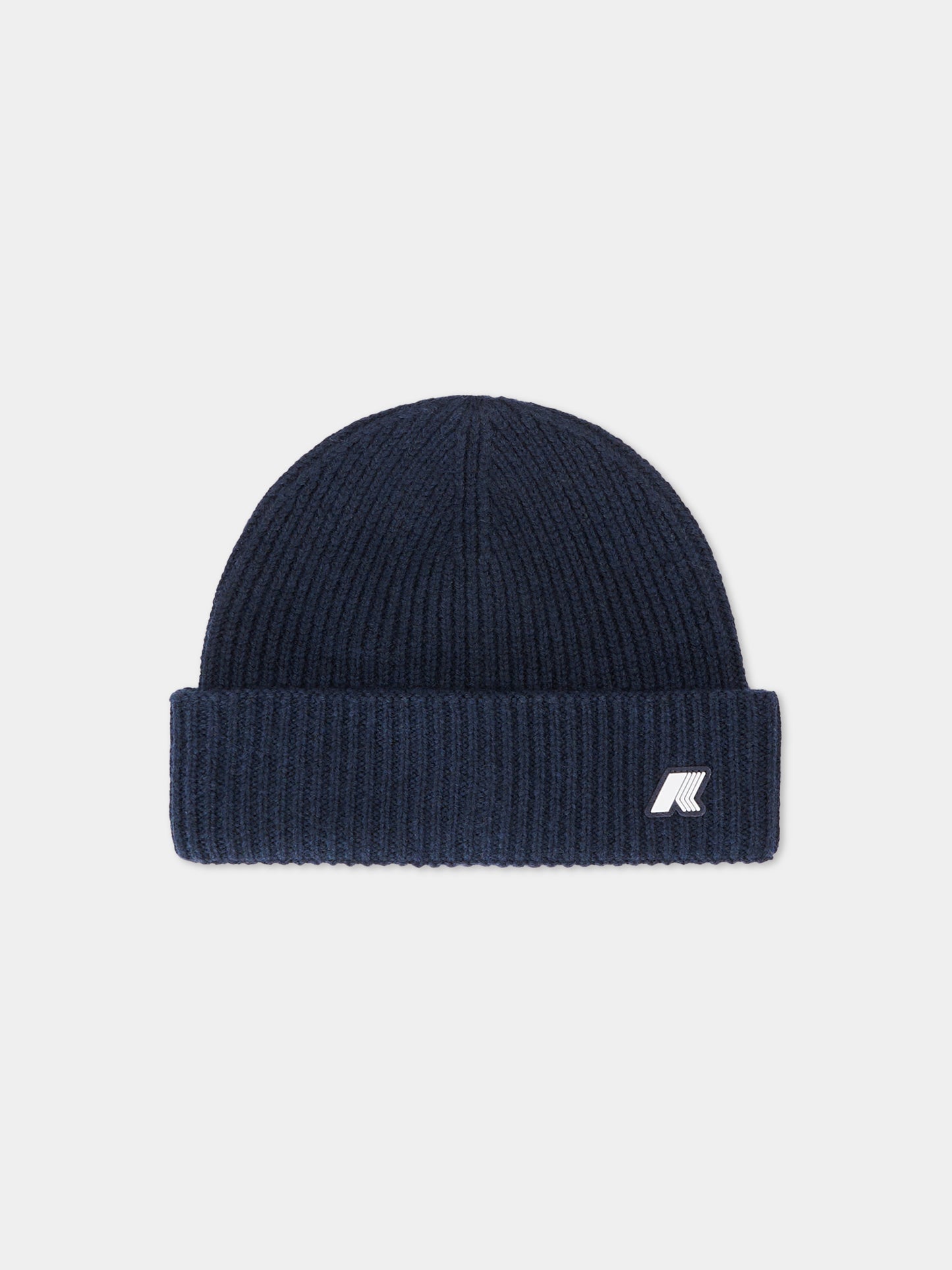 Berretto blu per bambini con logo,K-way,K31358W AZ2