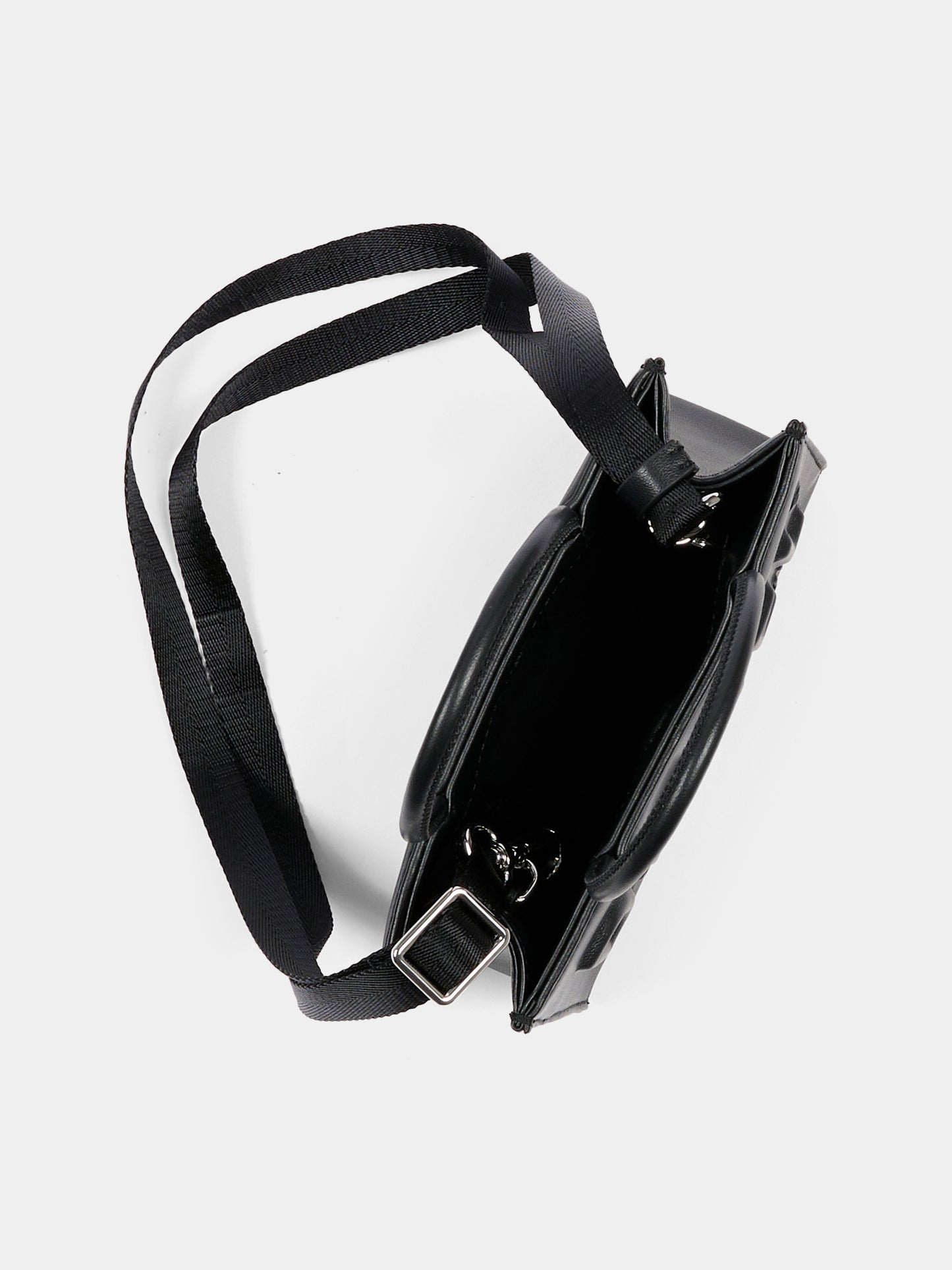 Borsa nera DSL 3D Mini per bambina con logo,Diesel,J02529-P8073-T8013