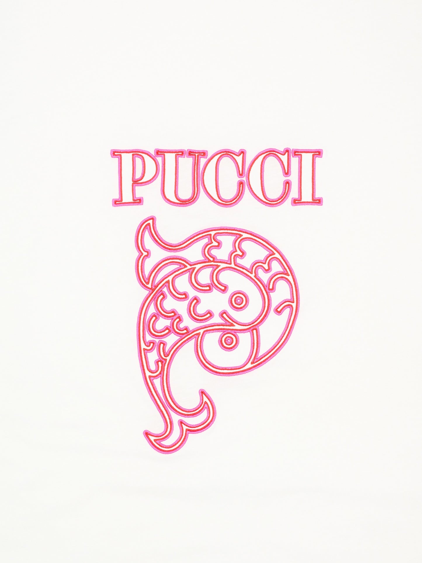 Coperta bianca con rouche per neonata,Emilio Pucci Junior,PX0030 Z3186 101
