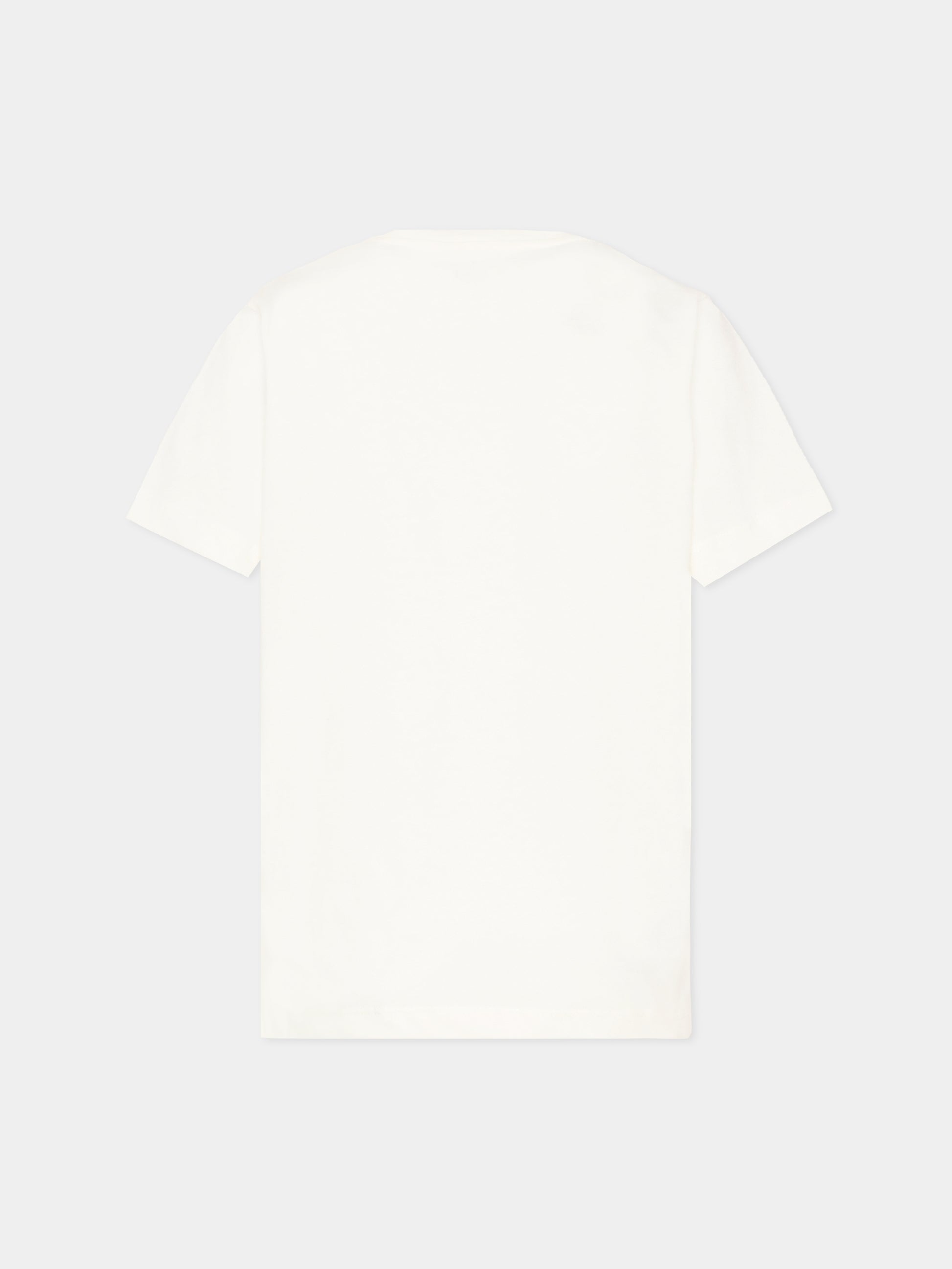 T-shirt bianca con logo per bambina,Stella Mccartney Kids,TX8B21 Z0434 101