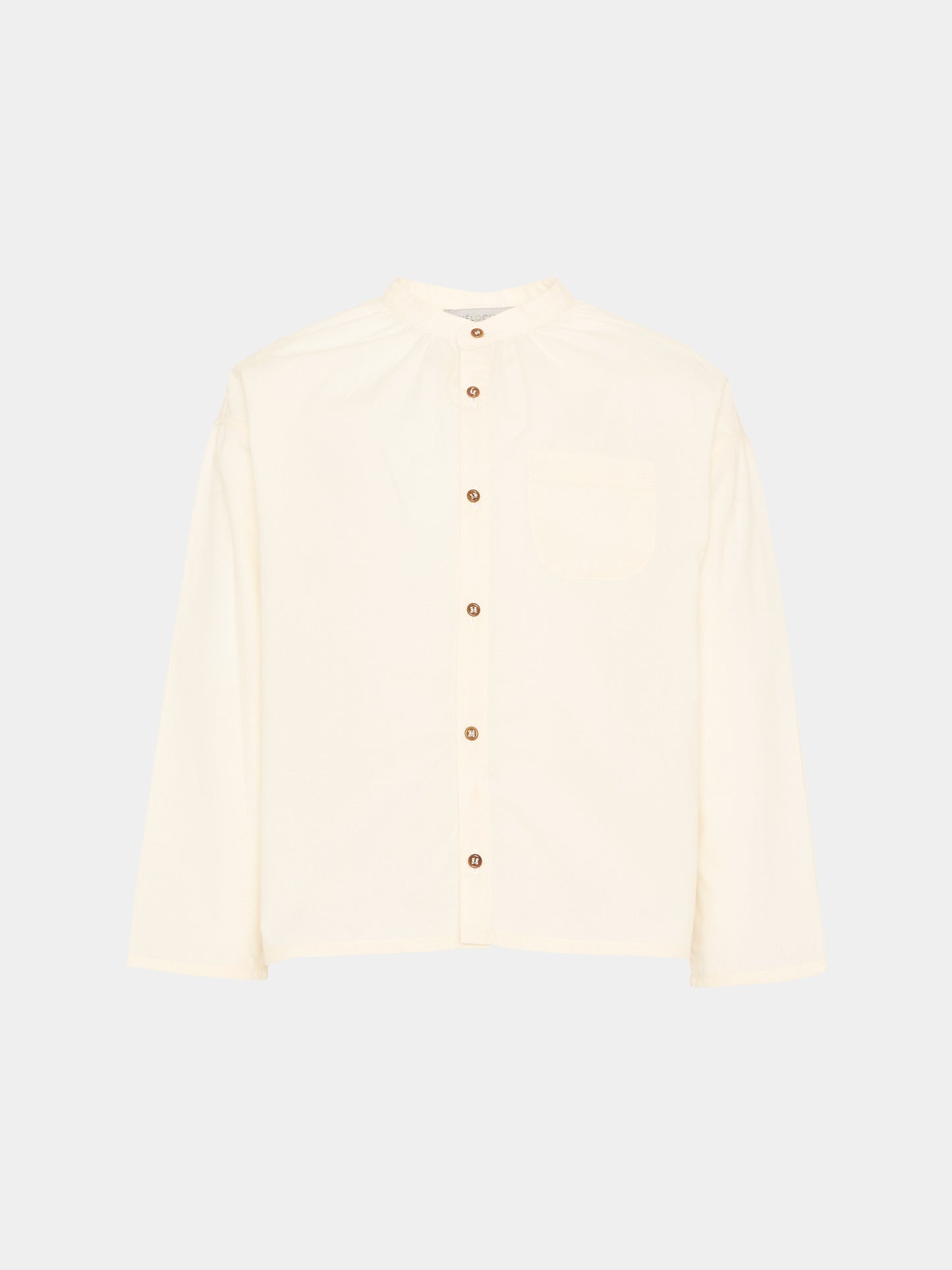 Camicia avorio per bambino,Vélocipède,VLC-AW25/26-SH003 SNOW