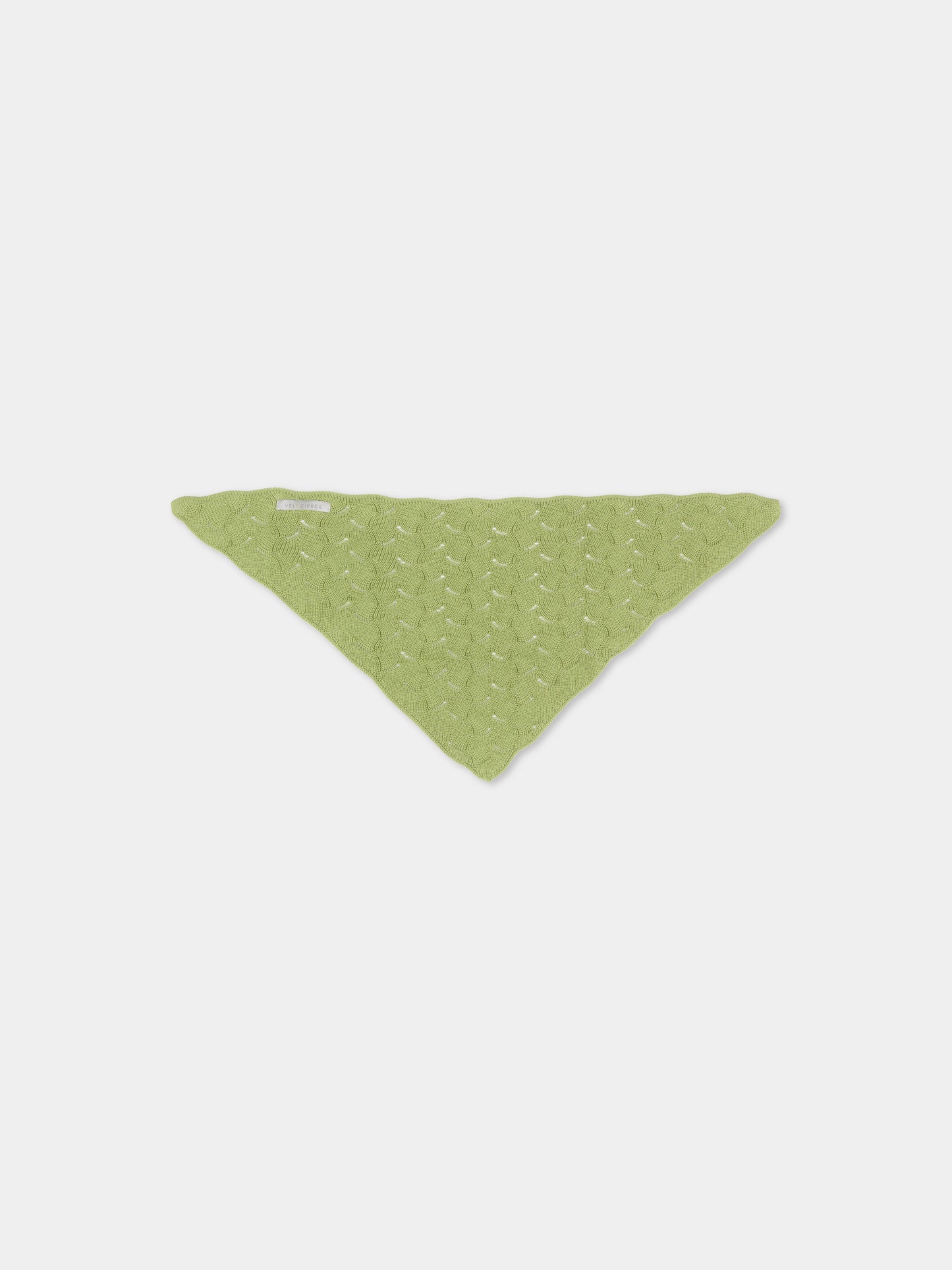 Foulard verde per bambini,Vélocipède,GEORGI TRIANGLAR SCARF GREEN