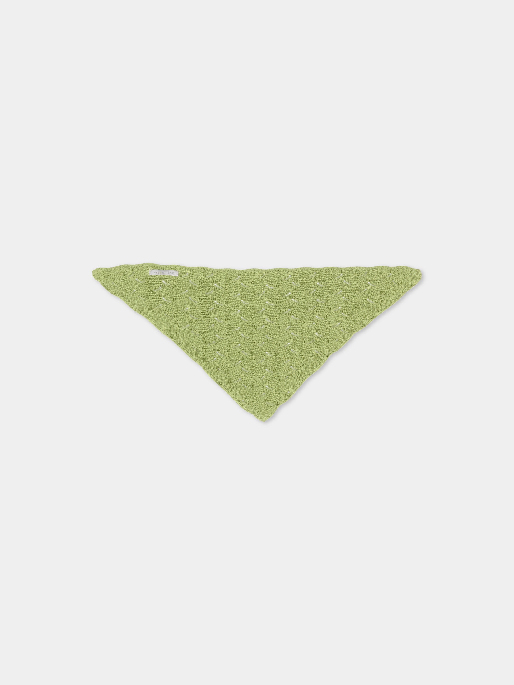 Foulard verde per bambini,Vélocipède,GEORGI TRIANGLAR SCARF GREEN