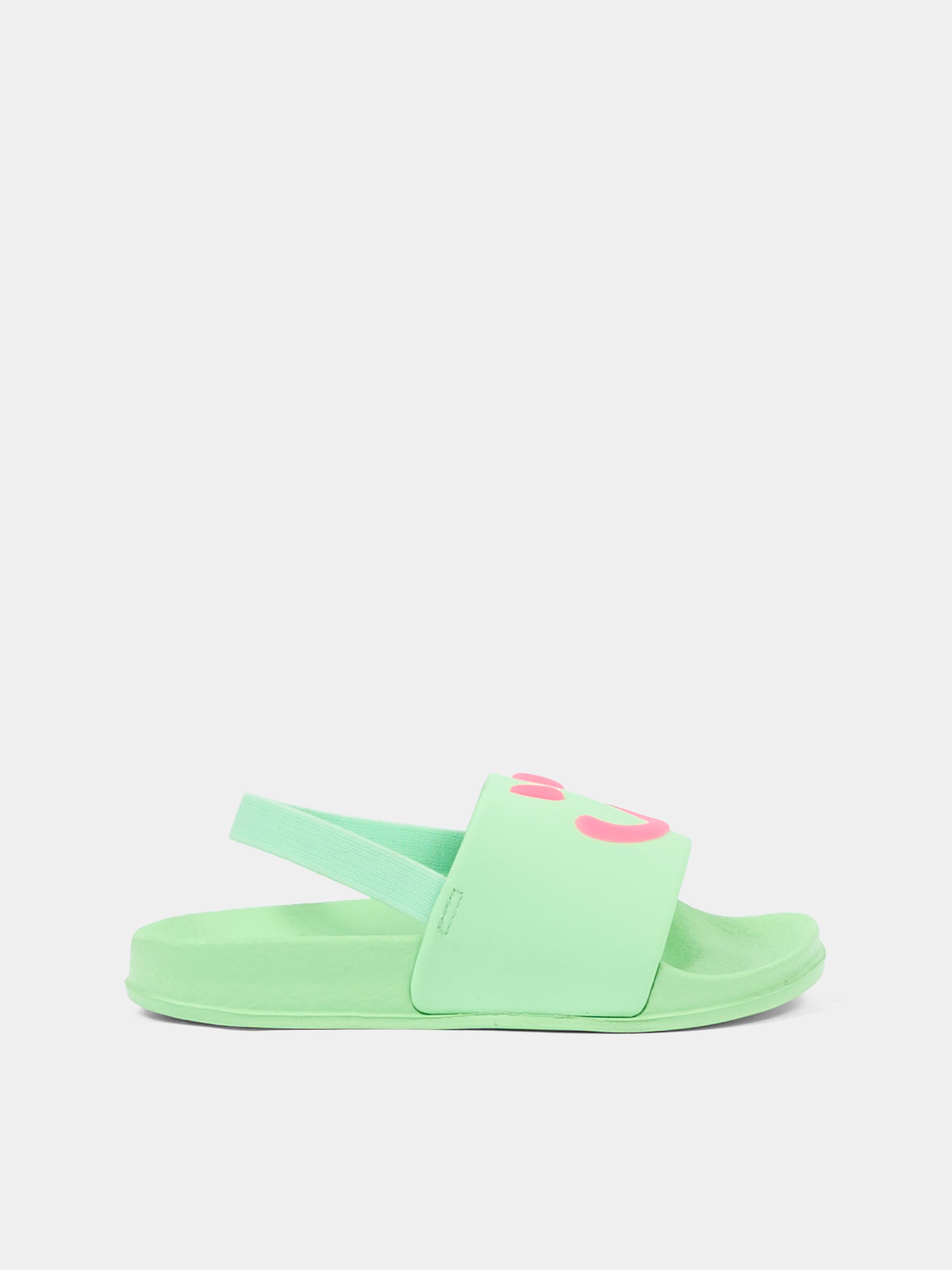 Ciabatte Zhappy verdi per bambina con smile,Molo,7S26U201 5610