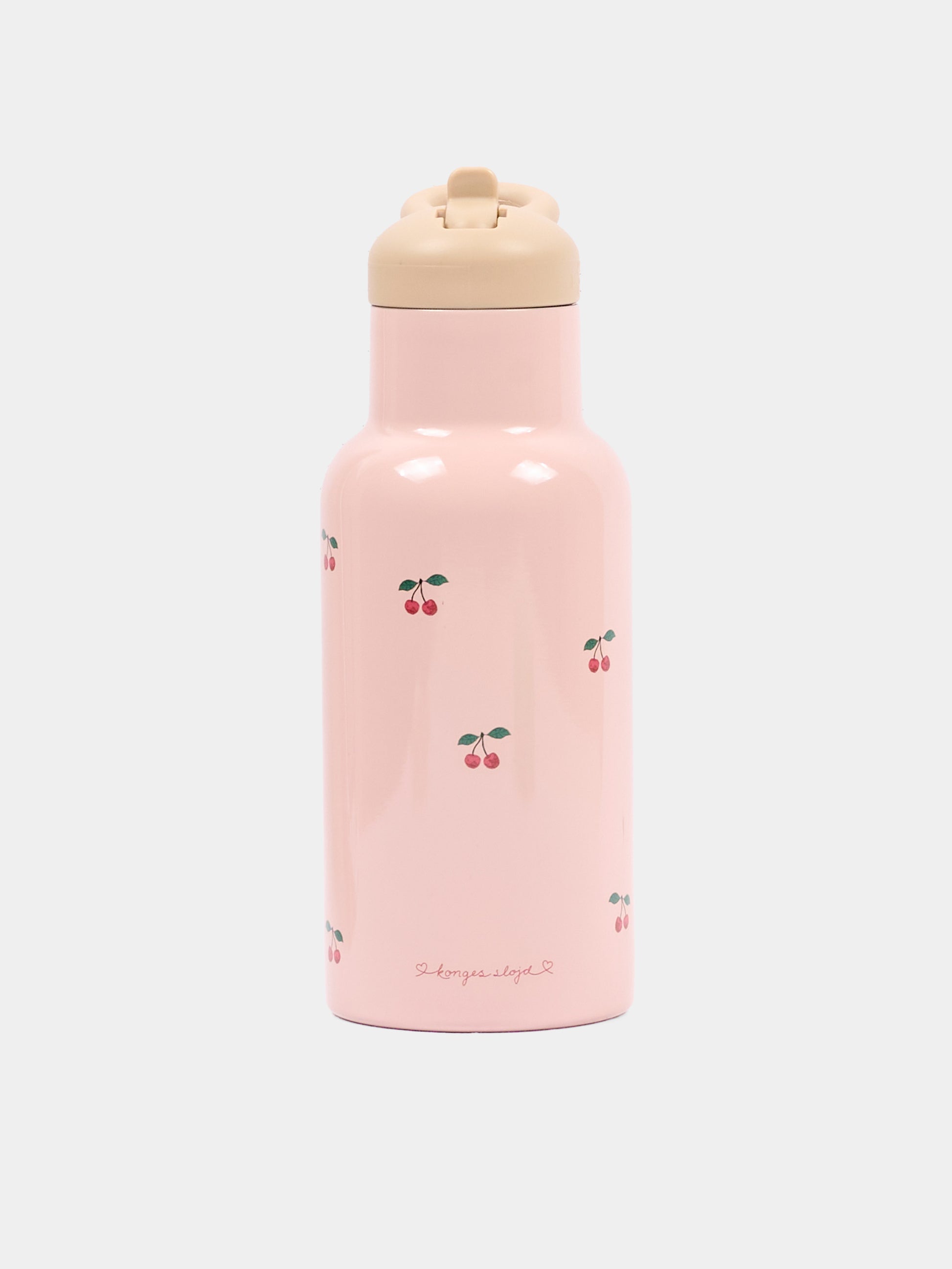 Borracce rosa per bambina con ciliegie,Konges Sløjd,KS105775 CHERRY PINK