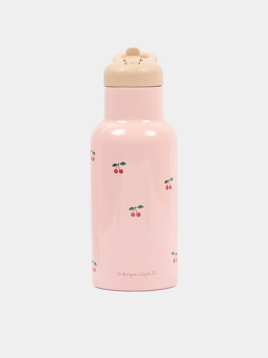Borracce rosa per bambina con ciliegie,Konges Sløjd,KS105775 CHERRY PINK
