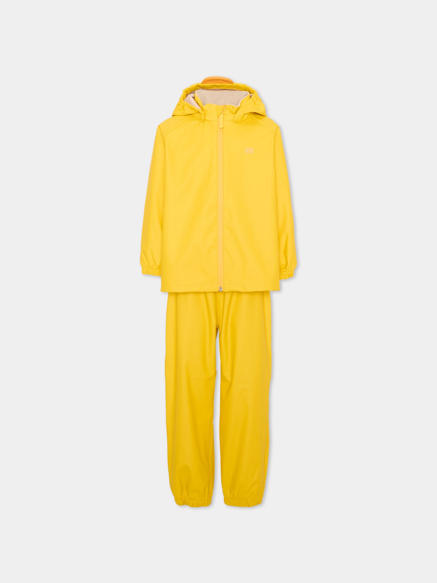 Completo sportivo lungo giallo con cappuccio,Konges Sløjd,KS105686 SOLAR POWER