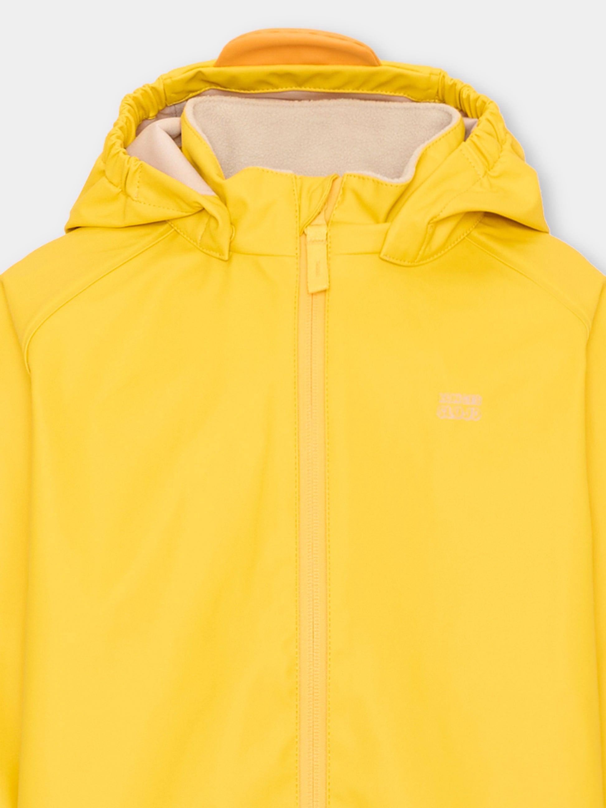 Completo sportivo lungo giallo con cappuccio,Konges Sløjd,KS105686 SOLAR POWER