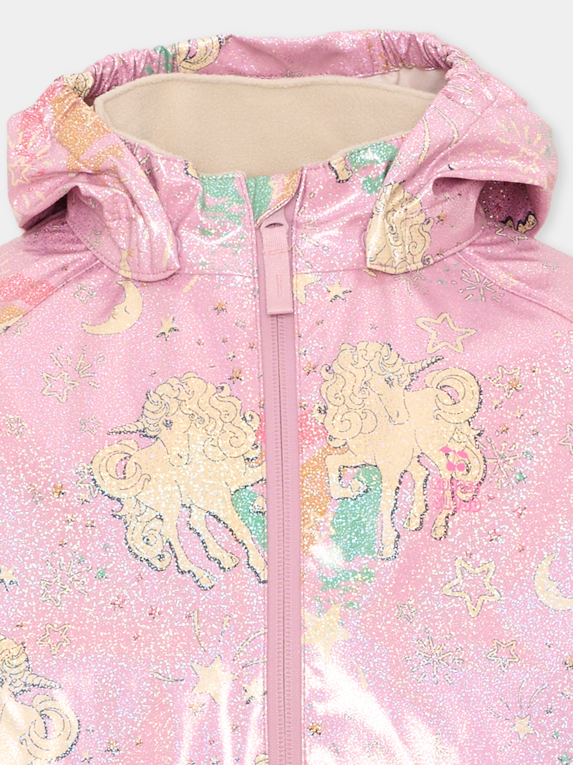 Impermeabili lilla “BORN TO SPARKLE”,Konges Sløjd,KS105700 BORN TO SPARKLE