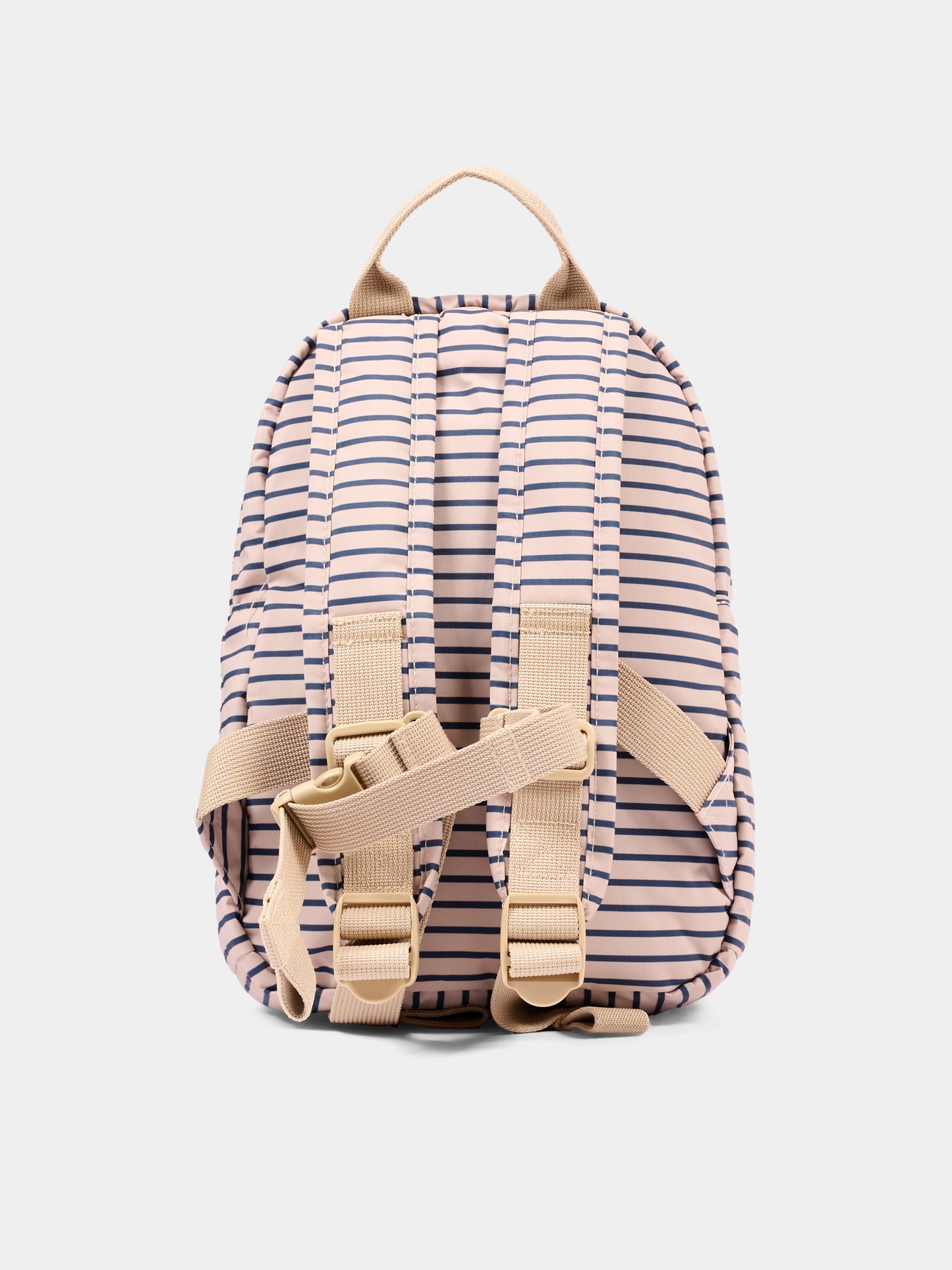 Zaino lilla per bambina a righe,Konges Sløjd,KS105745 STRIPE LA MER