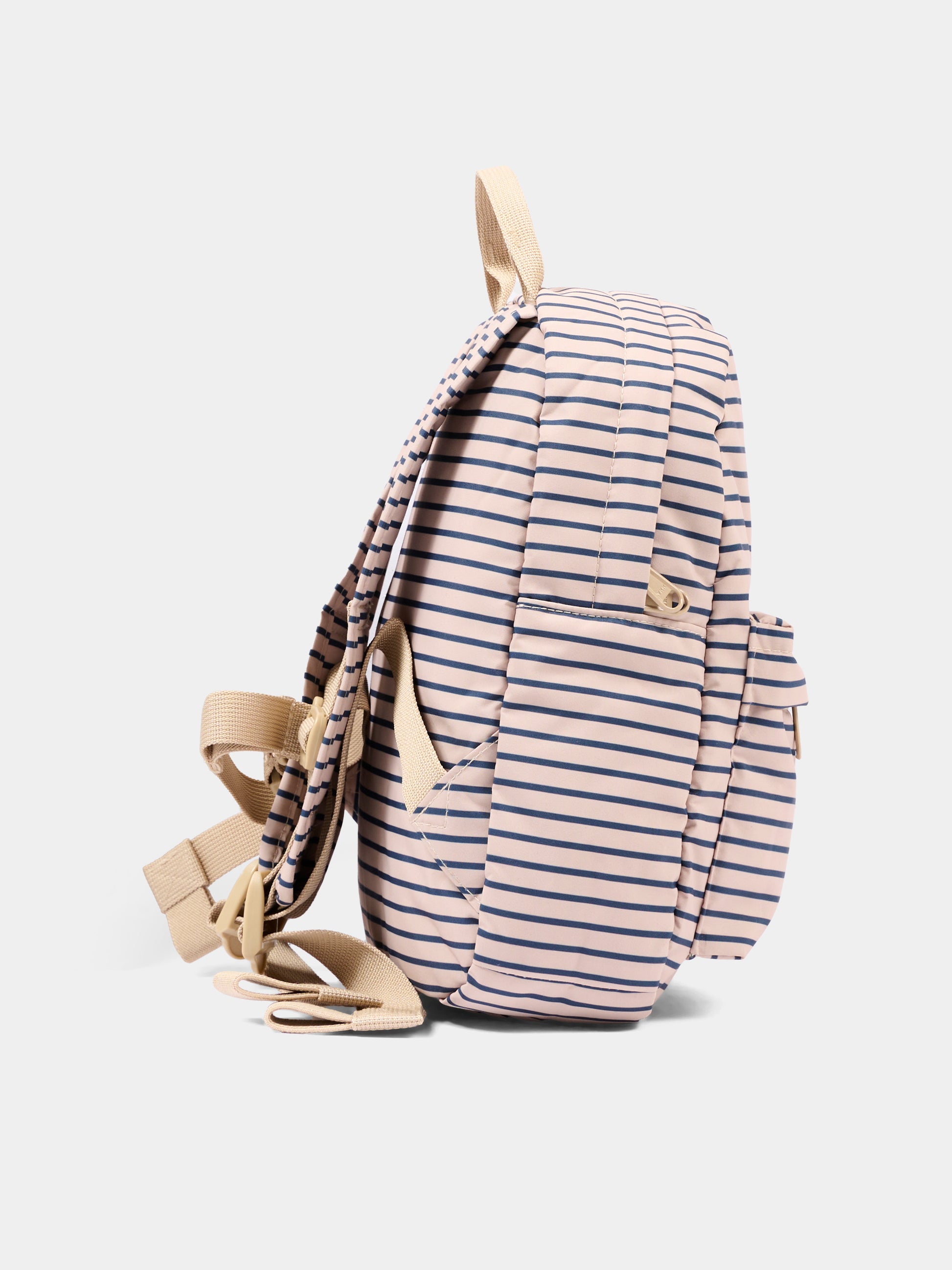 Zaino lilla per bambina a righe,Konges Sløjd,KS105745 STRIPE LA MER