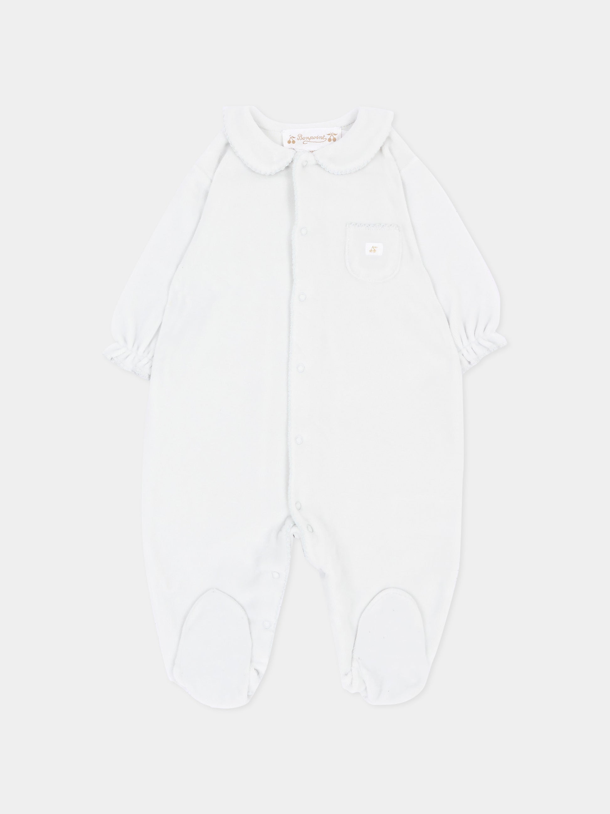 Tutina azzurra per neonato,Bonpoint,PEBPI1051PY 014