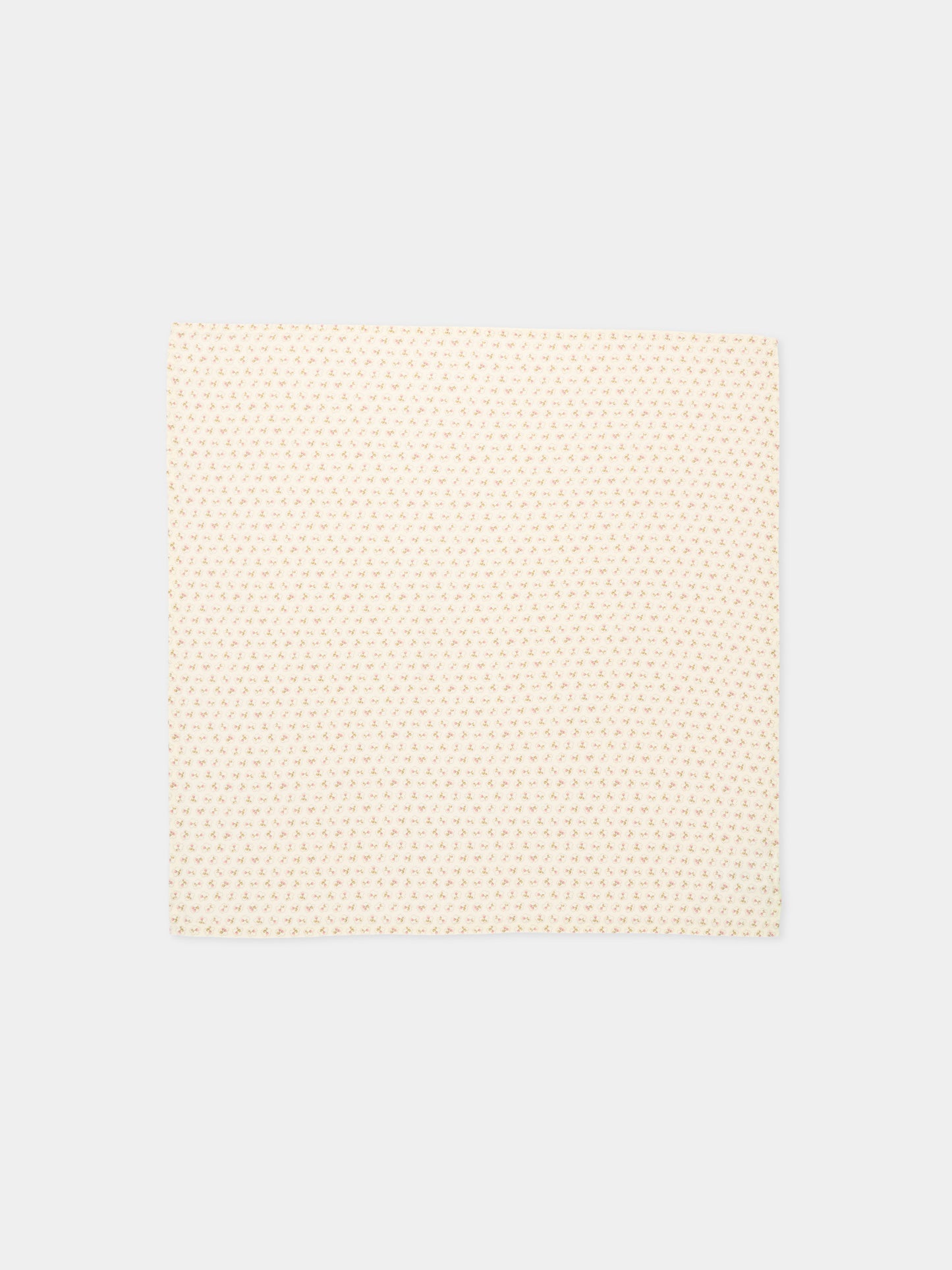 Coperte avorio per neonata con micro-fiori,Bonpoint,W06NACW00002 624