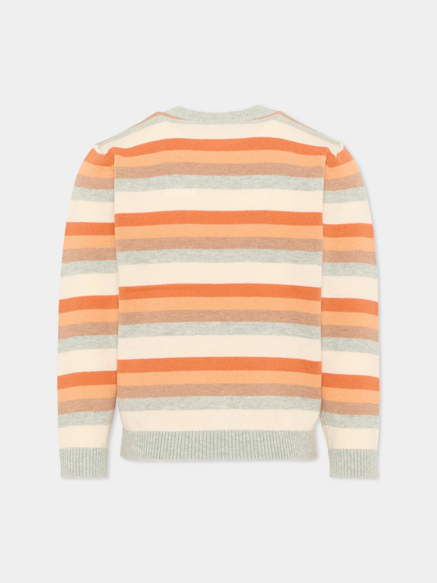 Maglione multicolor per bambino a righe,Bonpoint,W06BJUK00002 235