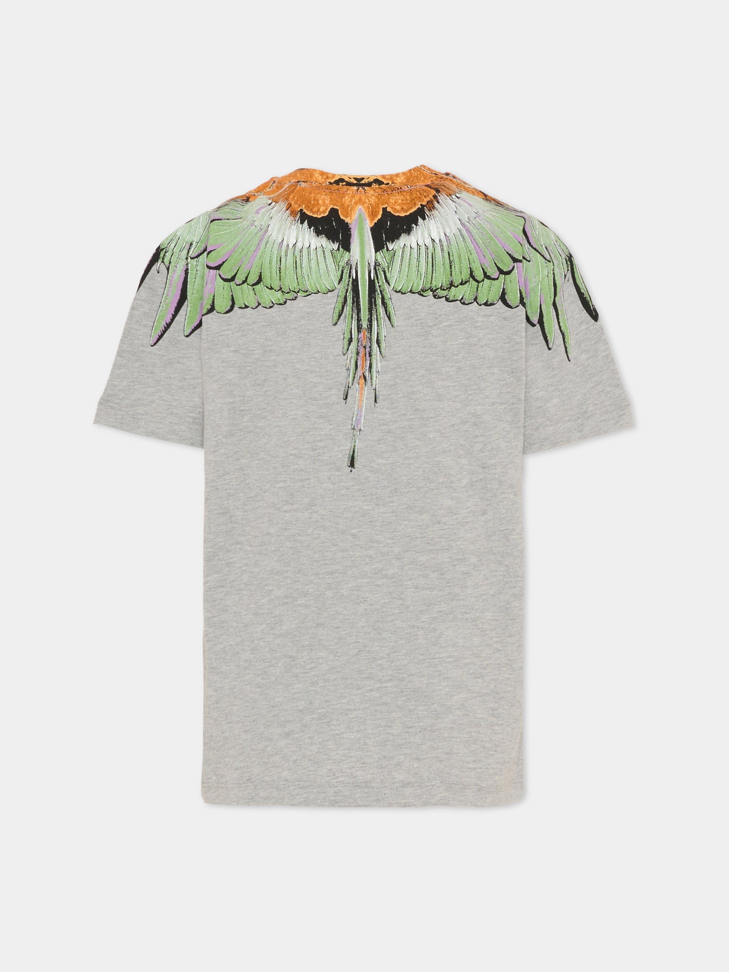 Grey T-shirt for boy with wings