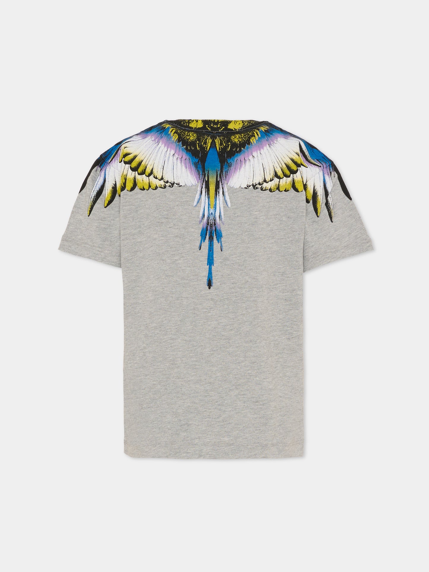 T-shirt grigia per bambino con ali,County Of Milan Kids,F5CMJBTH064 101