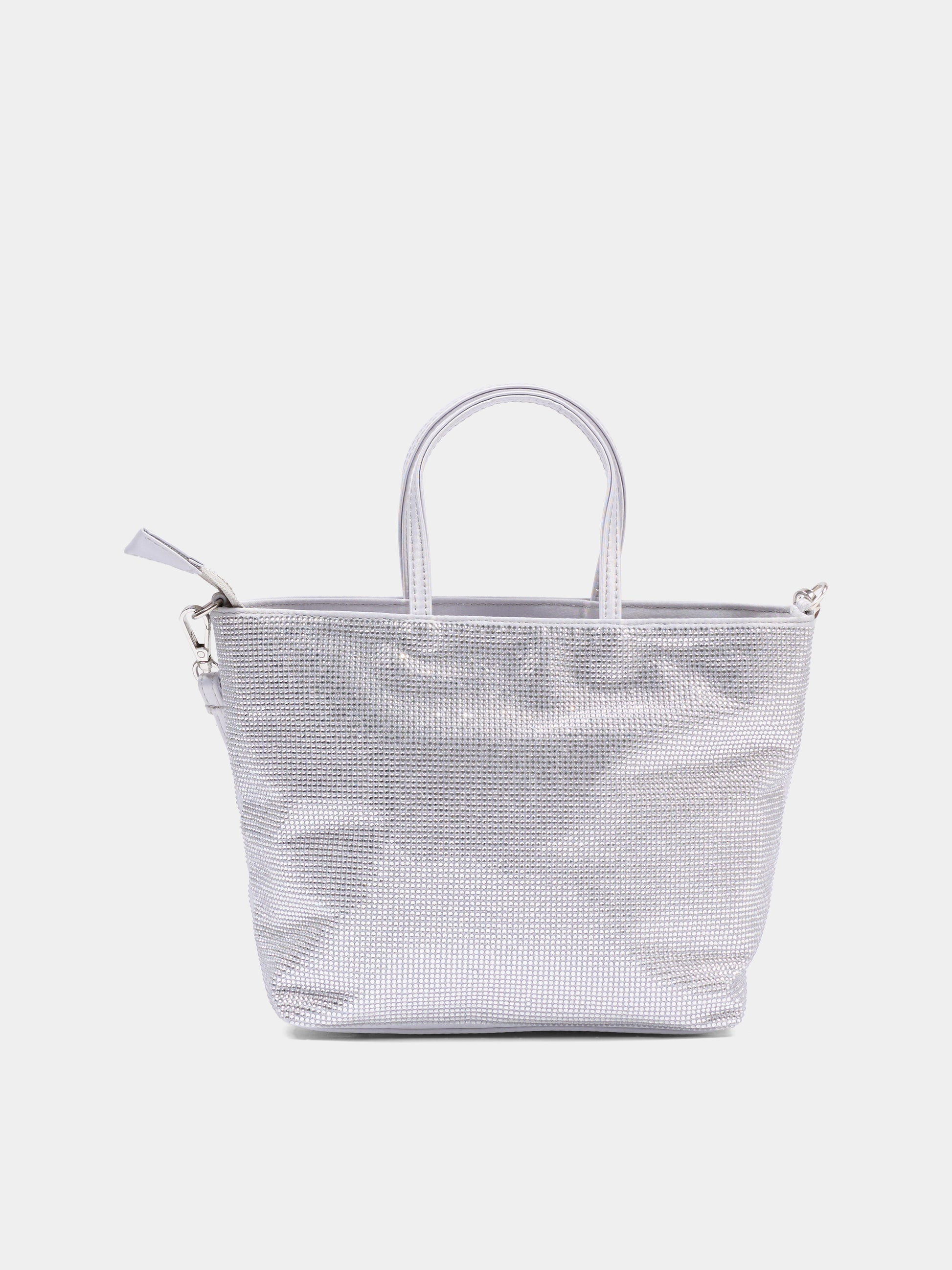 Borsa argento per bambina con strass,Mc2 Saint Barth,SBM0001 01443G