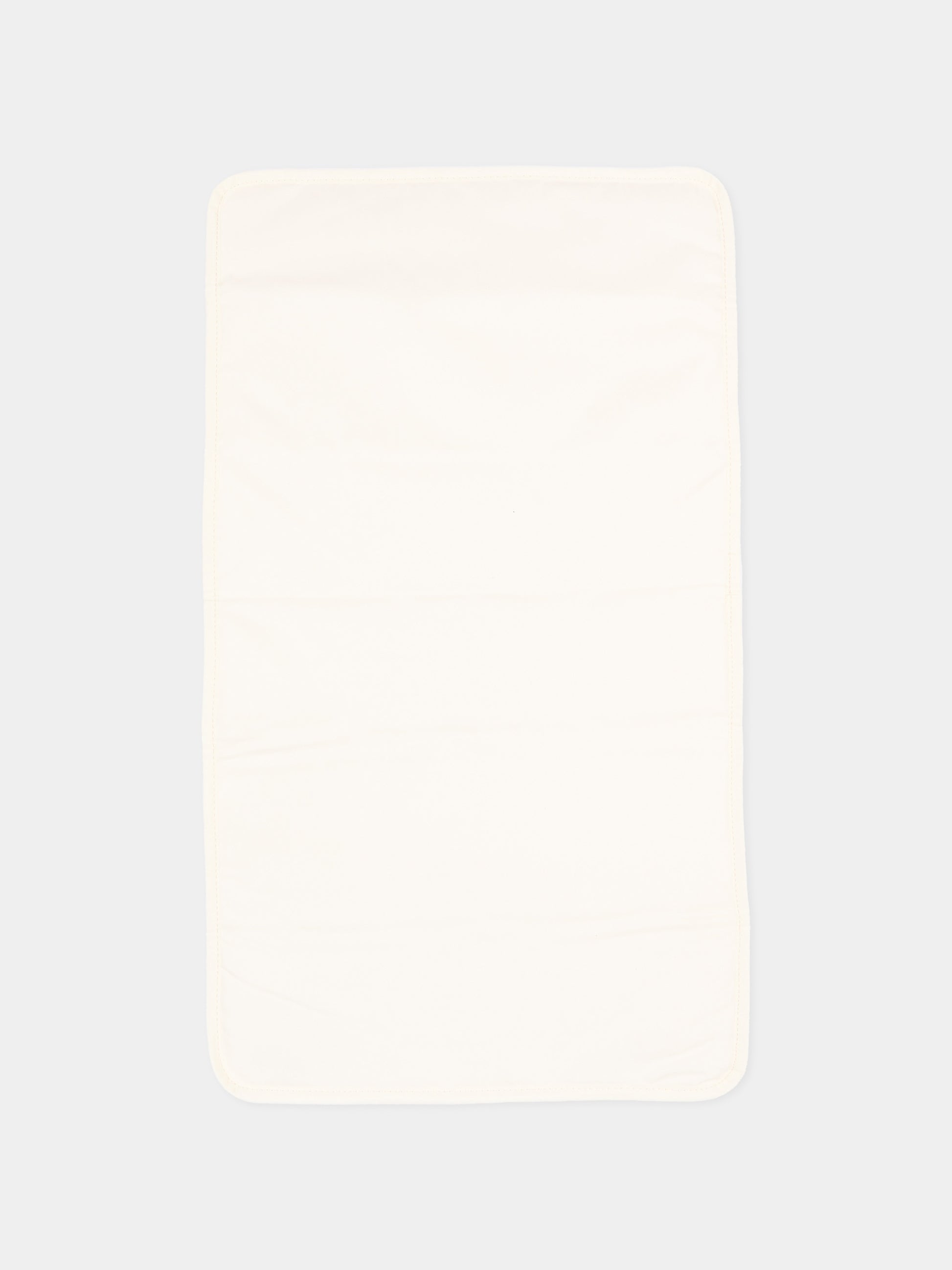 Borsa mamma avorio per neonati trapuntata con logo,Calvin Klein Kids,IU0IU00567 YAS
