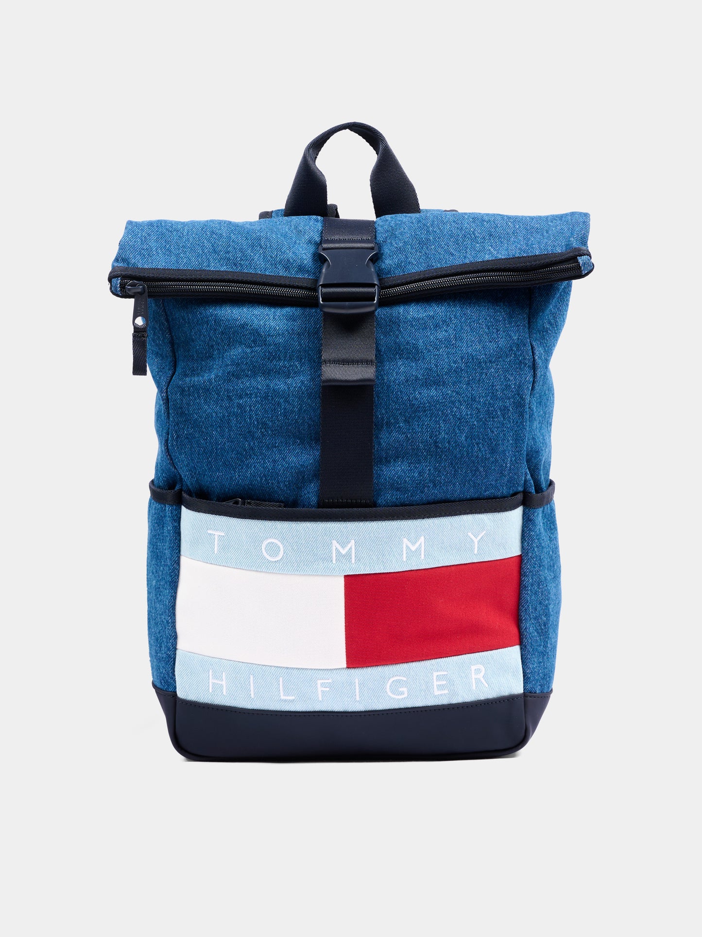 Zaino denim per bambini con logo,Tommy Hilfiger Junior,KA0KA00058 1A4