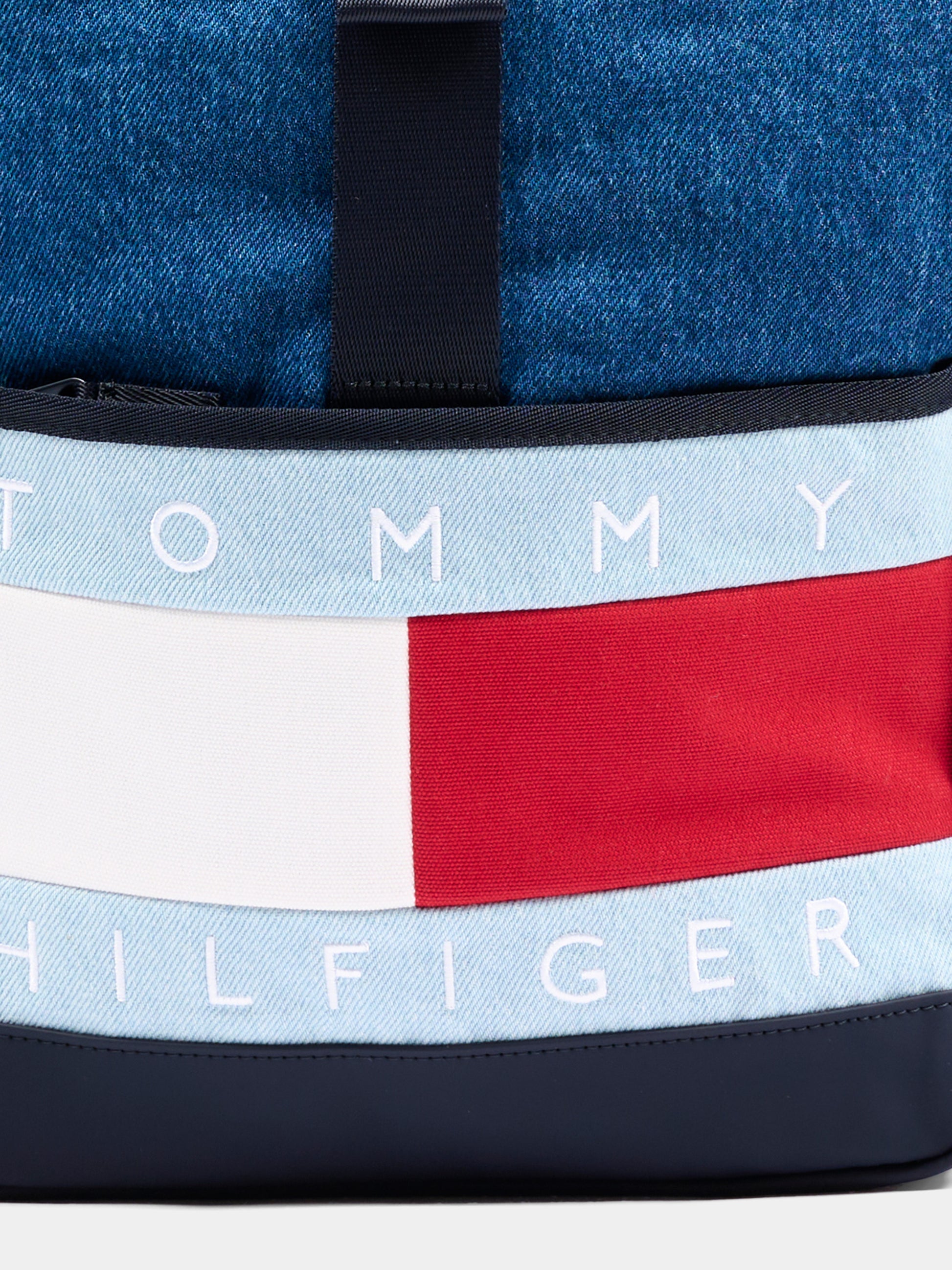 Zaino denim per bambini con logo,Tommy Hilfiger Junior,KA0KA00058 1A4