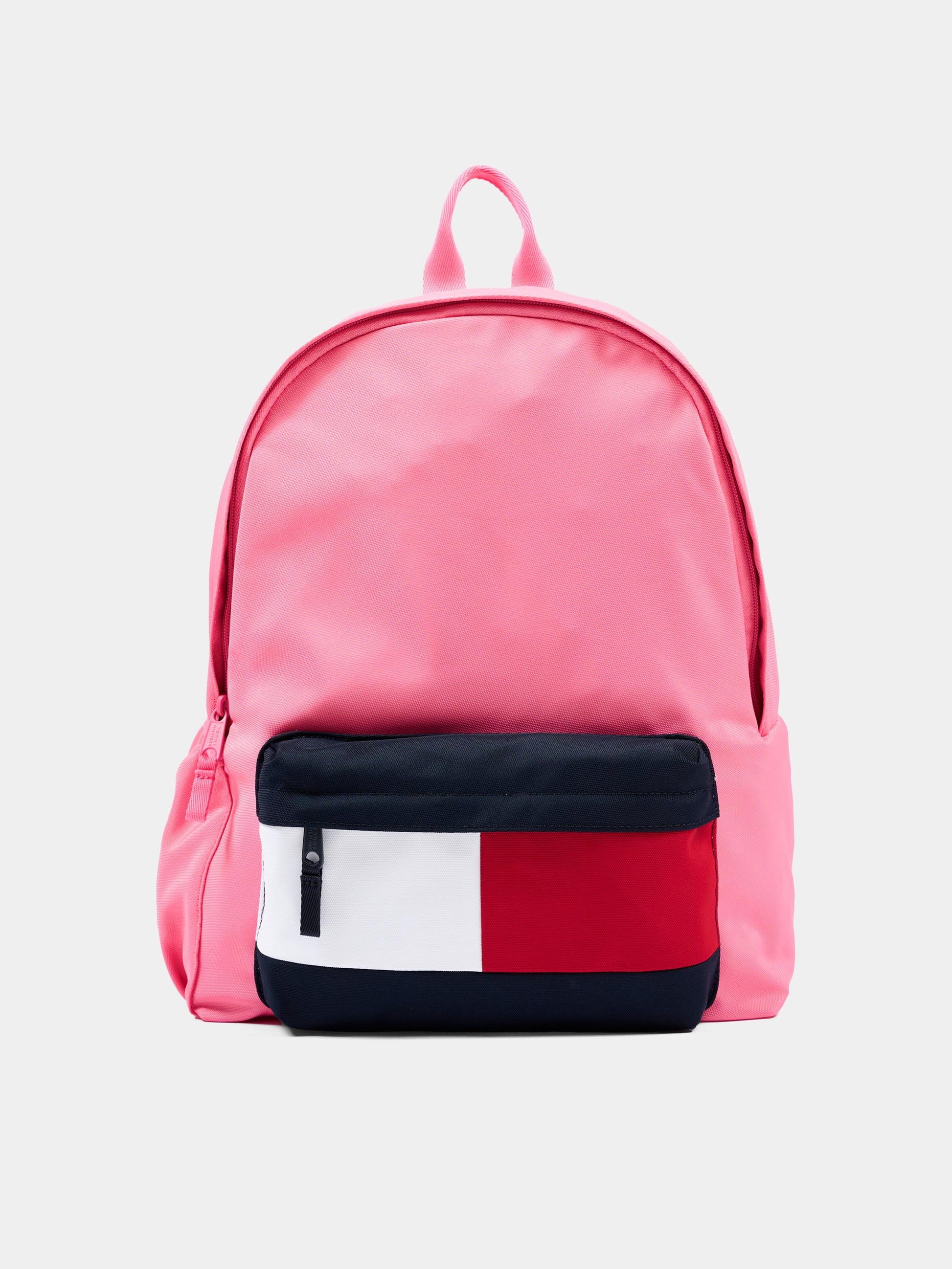 Zaino rosa per bambina con logo,Tommy Hilfiger Junior,KA0KA00115 THJ