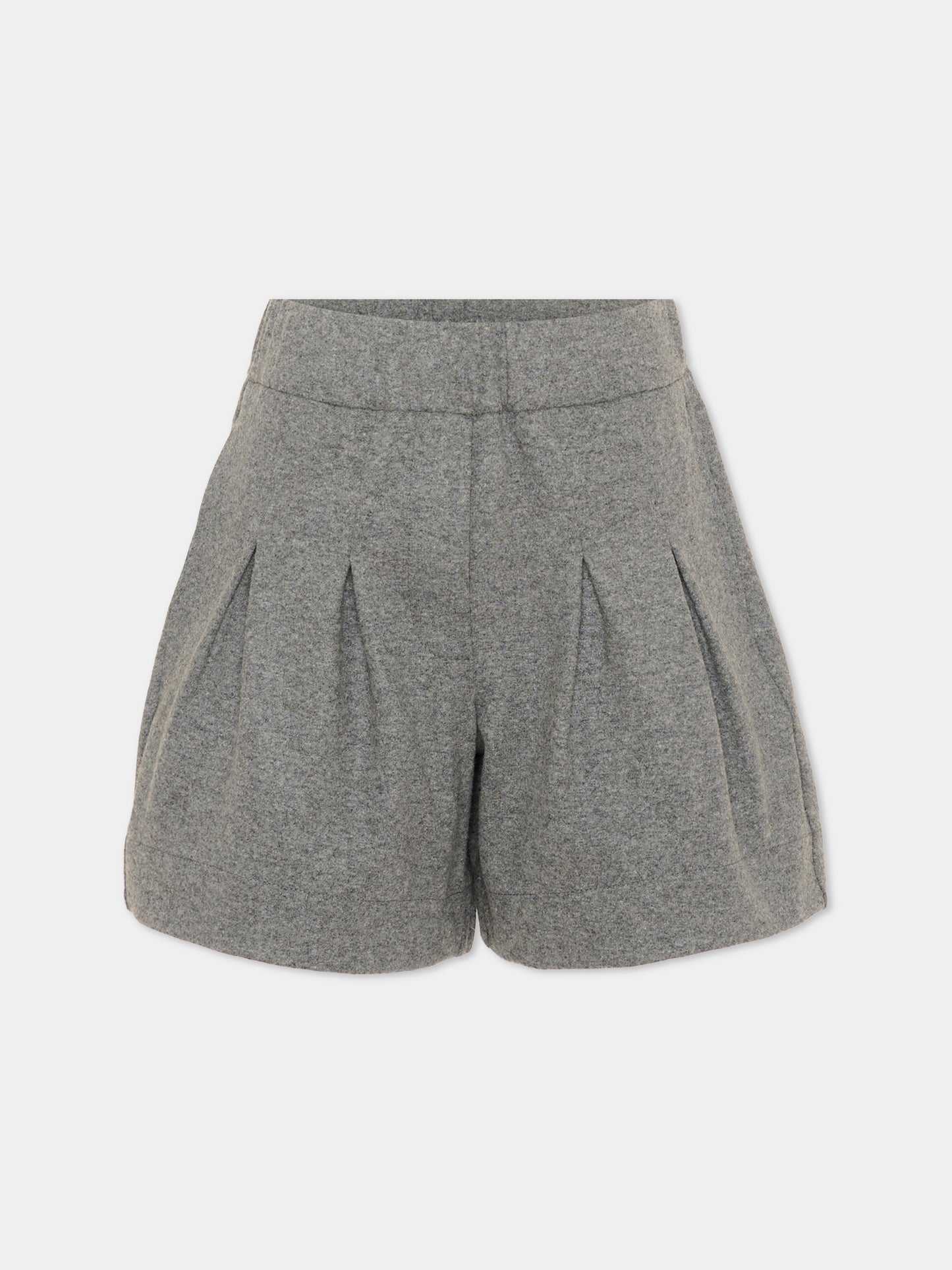 Completo sportivo grigio per bambina con logo,Moncler Kids,L2954 8M00005 89B0Y 935