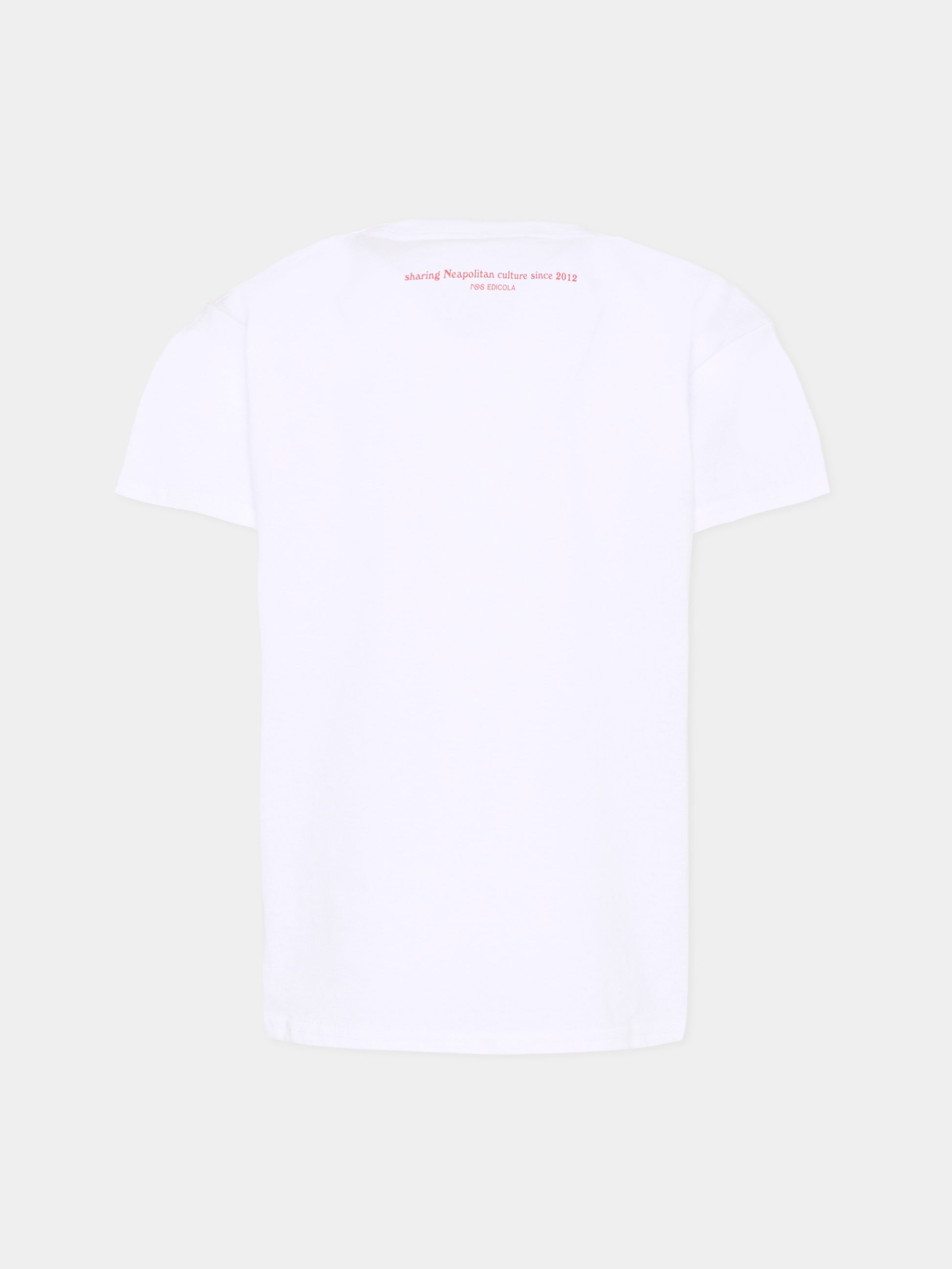 T-shirt bianca per bambini con disegni,J'adore Napoli,J'ADORE NAPOLI SKETCH REGULAR TEE KIDS WHITE