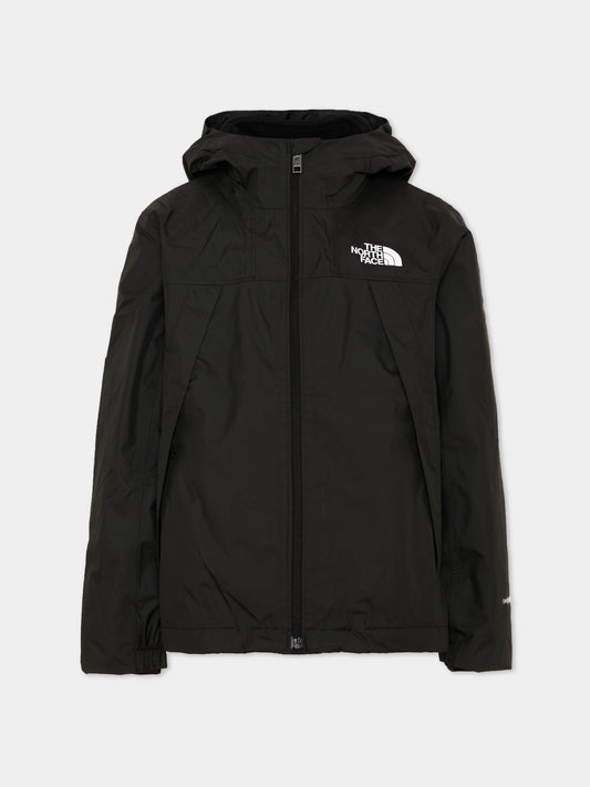 Giubbotto nero per bambini con logo,The North Face Kids,NF0A8AKBJK31
